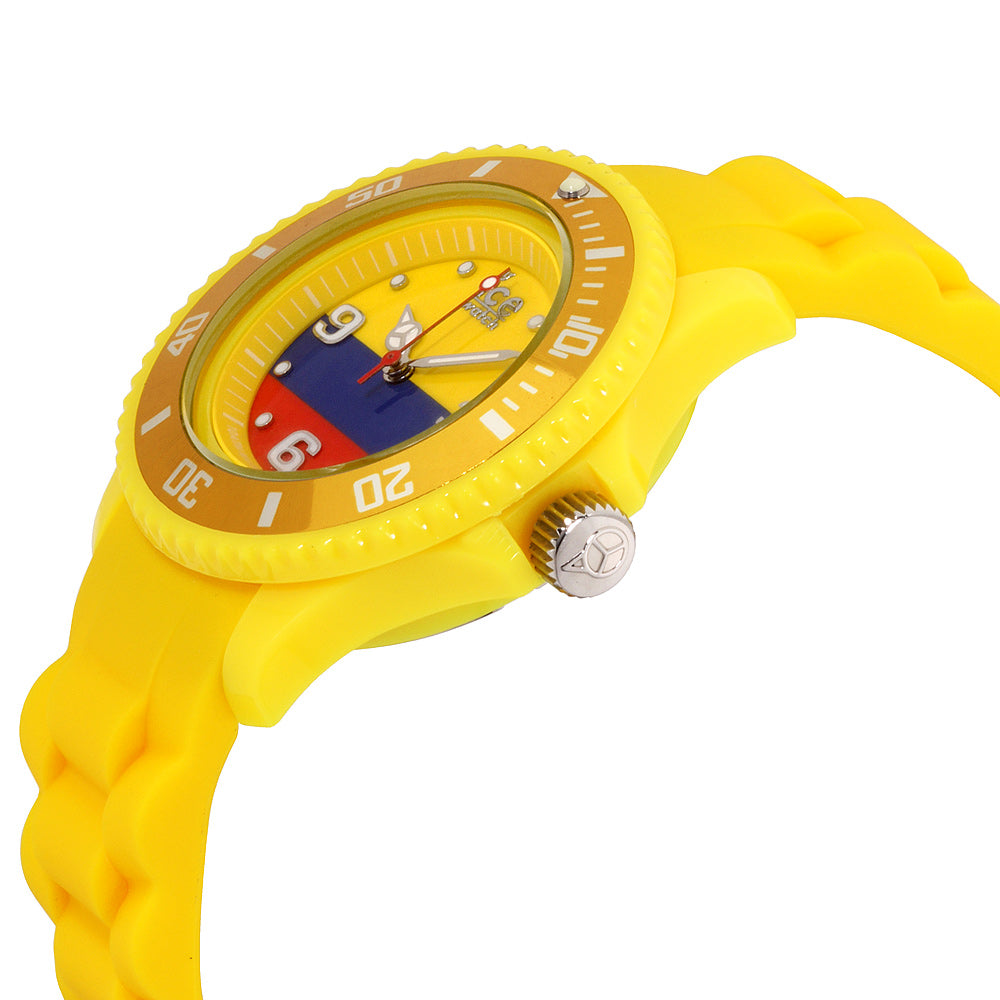 title:ICE Unisex Ice- World 40mm Quartz Watch WO.CO.S.S.12;color:Yellow