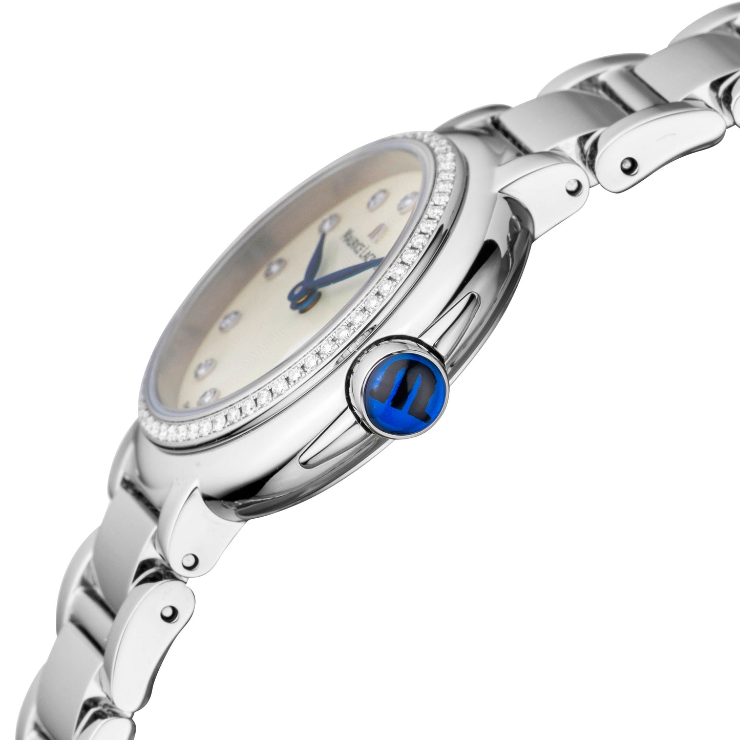 title:Maurice Lacroix Women's Fiaba 28mm Quartz Watch FA1003-SD502-170-1;color:Silver