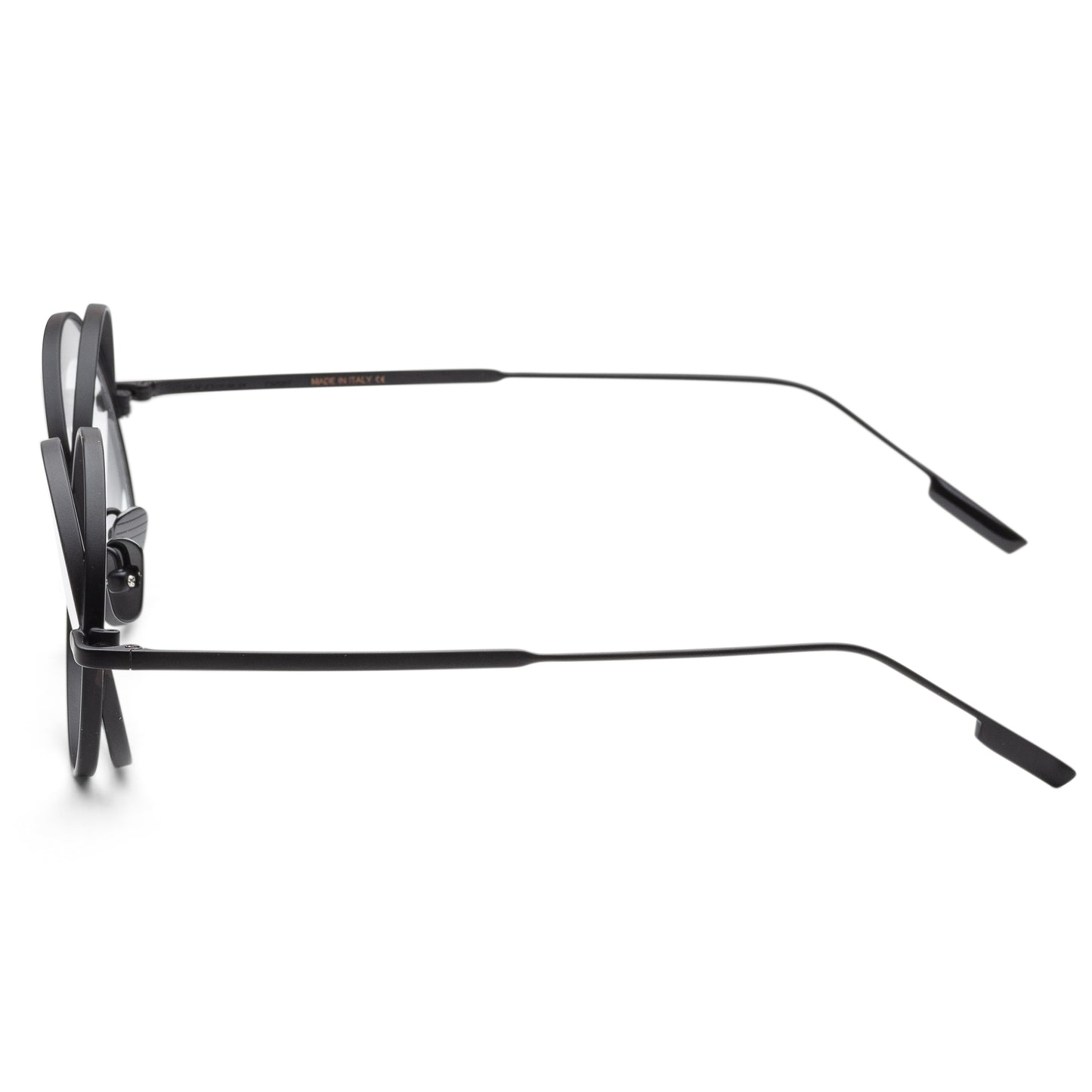 title:Verso Men's Orbit IS1009-A 50 mm Black Sunglasses;color:Black Frame, Demo Lens Lens