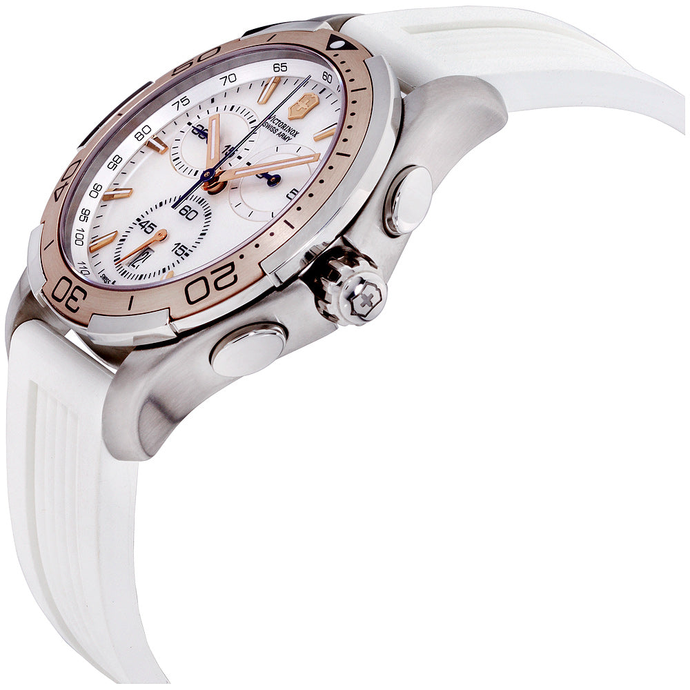 title:Victorinox Swiss Army Women's Alliance Sport Chrono 37mm Quartz Watch 241351;color:White