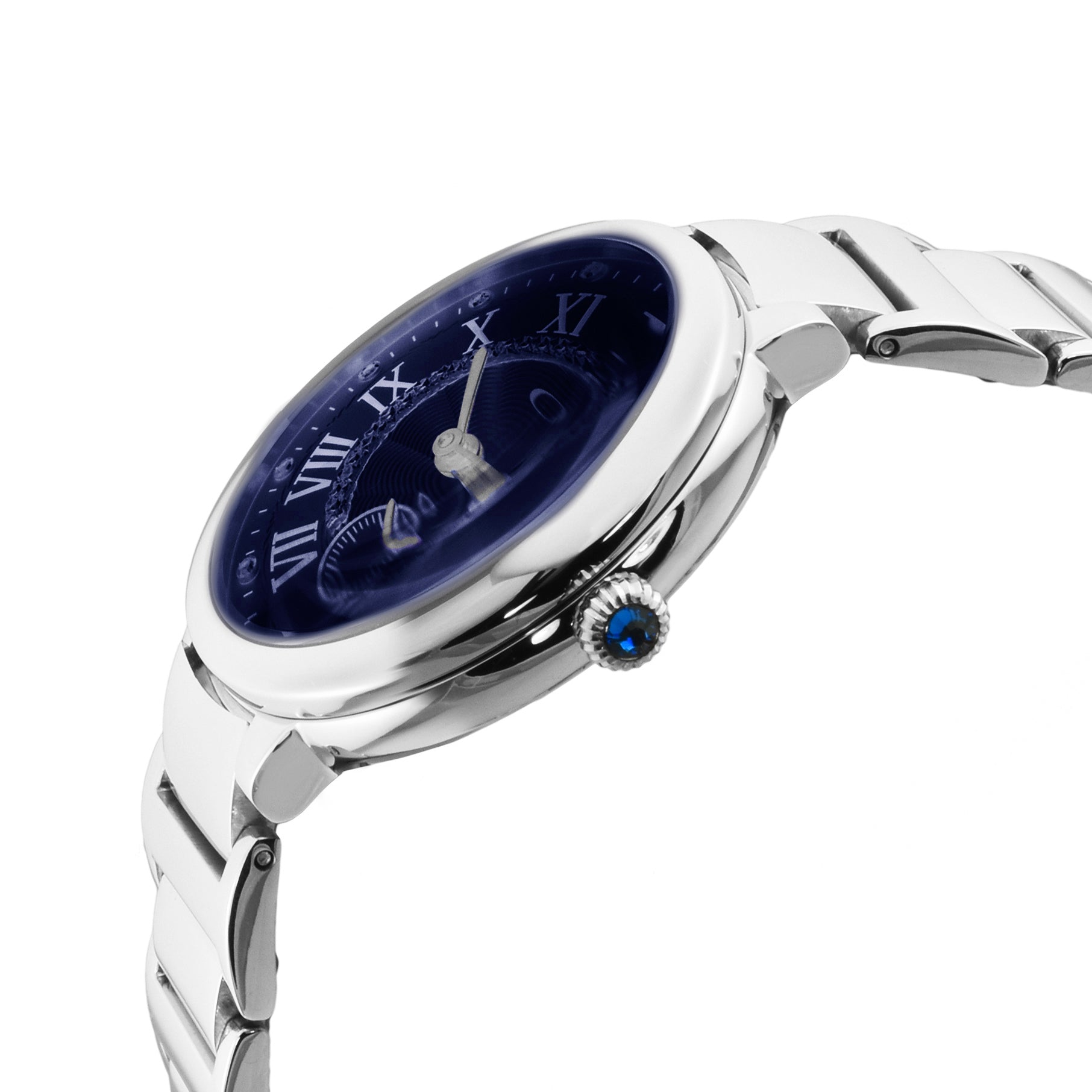 title:GV2 by Gevril Women's Rome 36mm Quartz Watch 12205B;color:Dark Blue