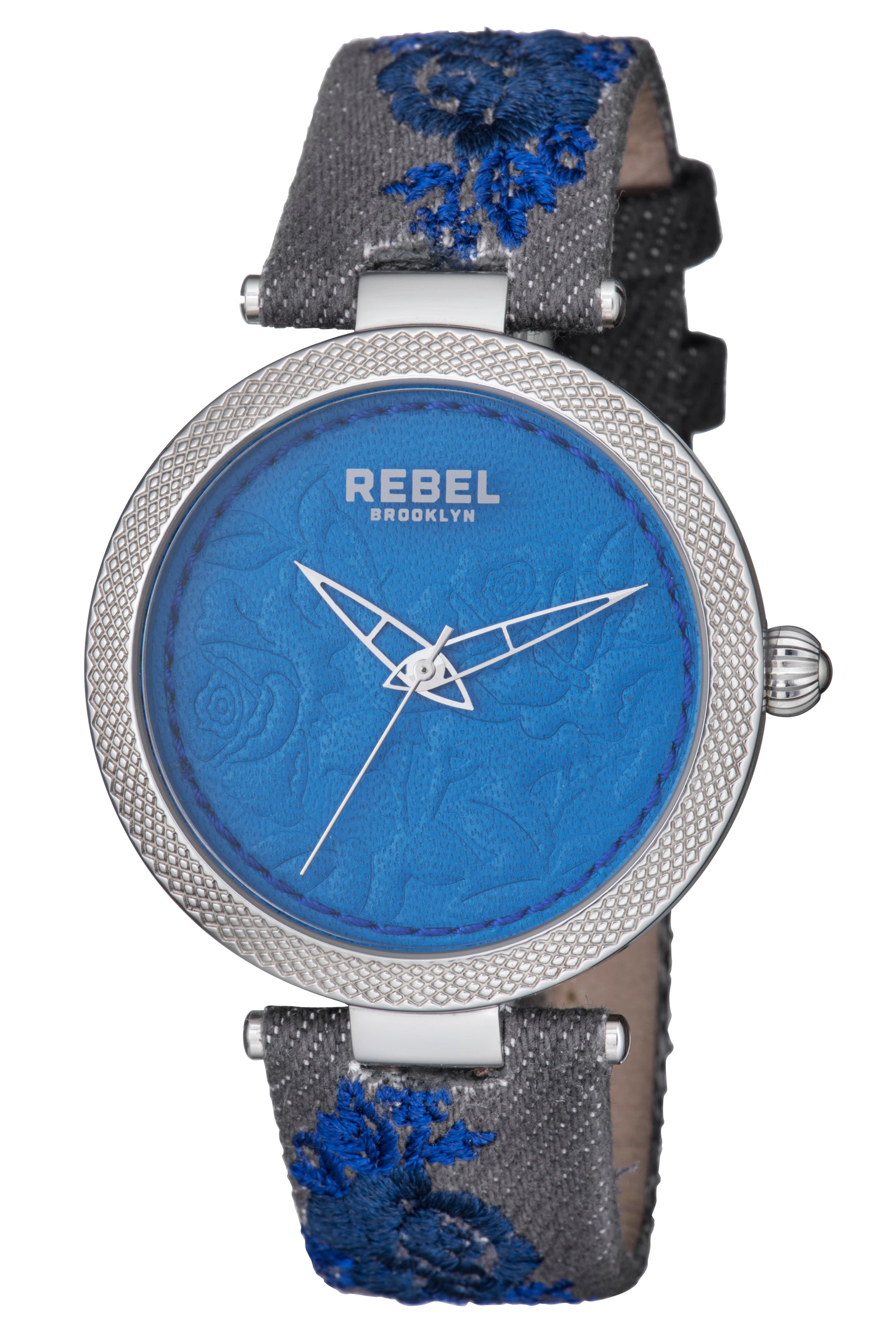 title:Rebel Women's Carroll Gardens 40mm Quartz Watch RB112-4141;color:Navy