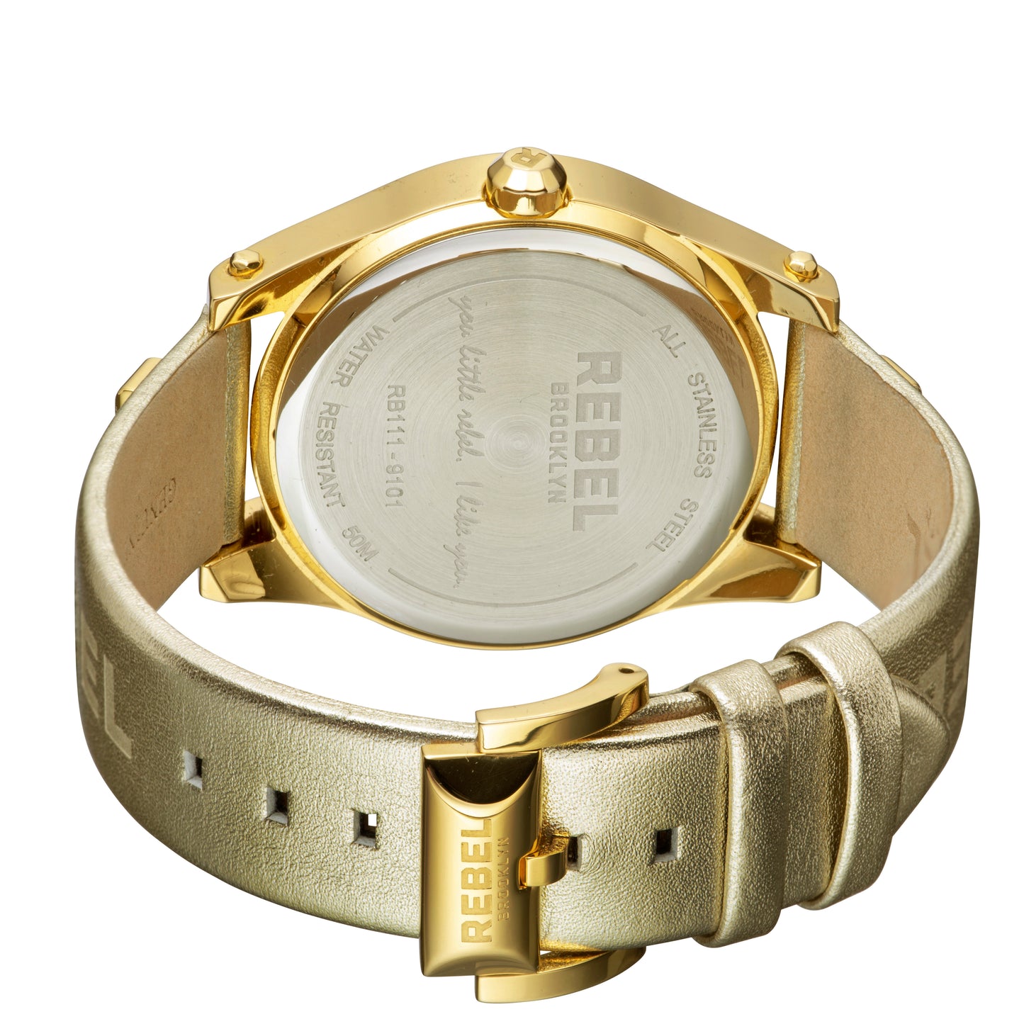 title:Rebel Women's Gravesend 40mm Quartz Watch RB111-9101;color:Gold