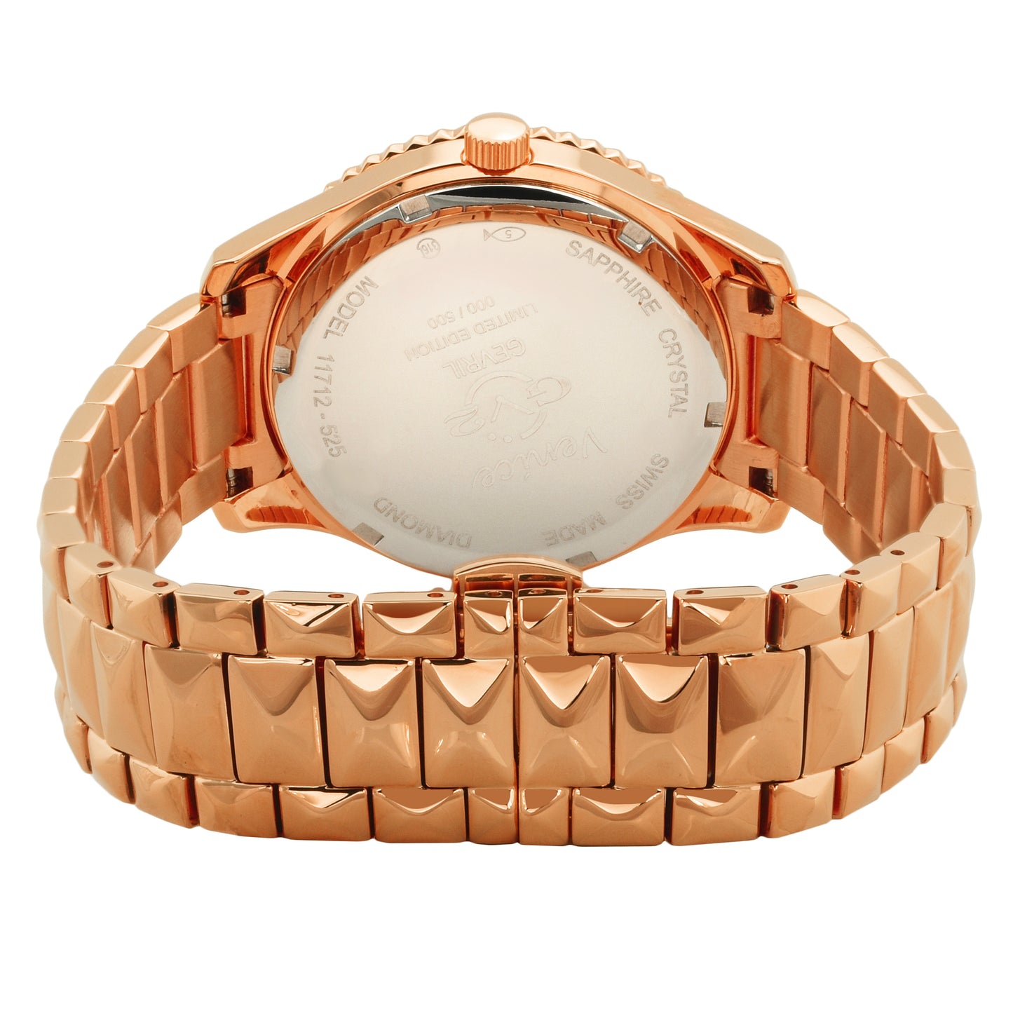 title:GV2 by Gevril Women's Venice 38.5mm Quartz Watch 11711-929;color:White Mother-of-Pearl