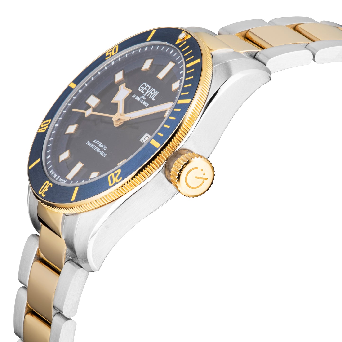 title:Gevril Men's Yorkville 43mm Automatic Watch 48604;color:Blue