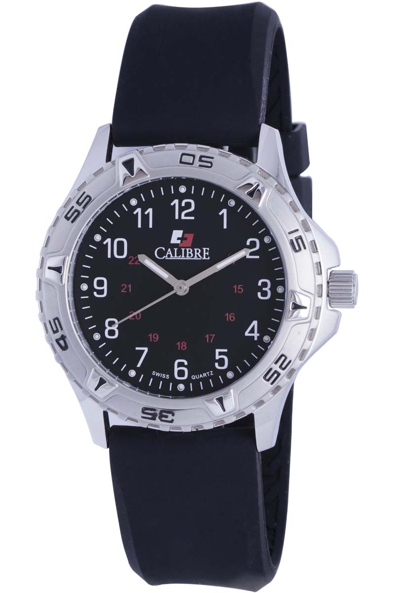 title:Calibre Men's Sea Wolf 42mm Quartz Watch SC-4S1-04-007R;color:Black