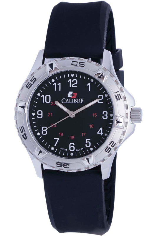 title:Calibre Men's Sea Wolf 42mm Quartz Watch SC-4S1-04-007R;color:Black