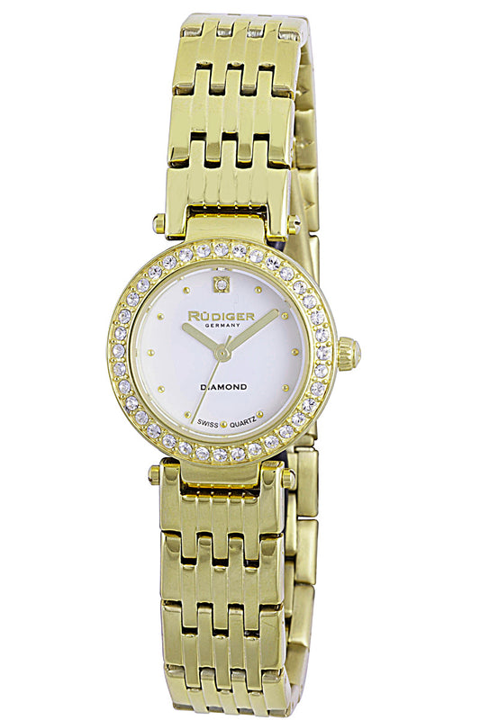 title:Rudiger Women's Essen 26mm Quartz Watch R2500-02-009;color:White