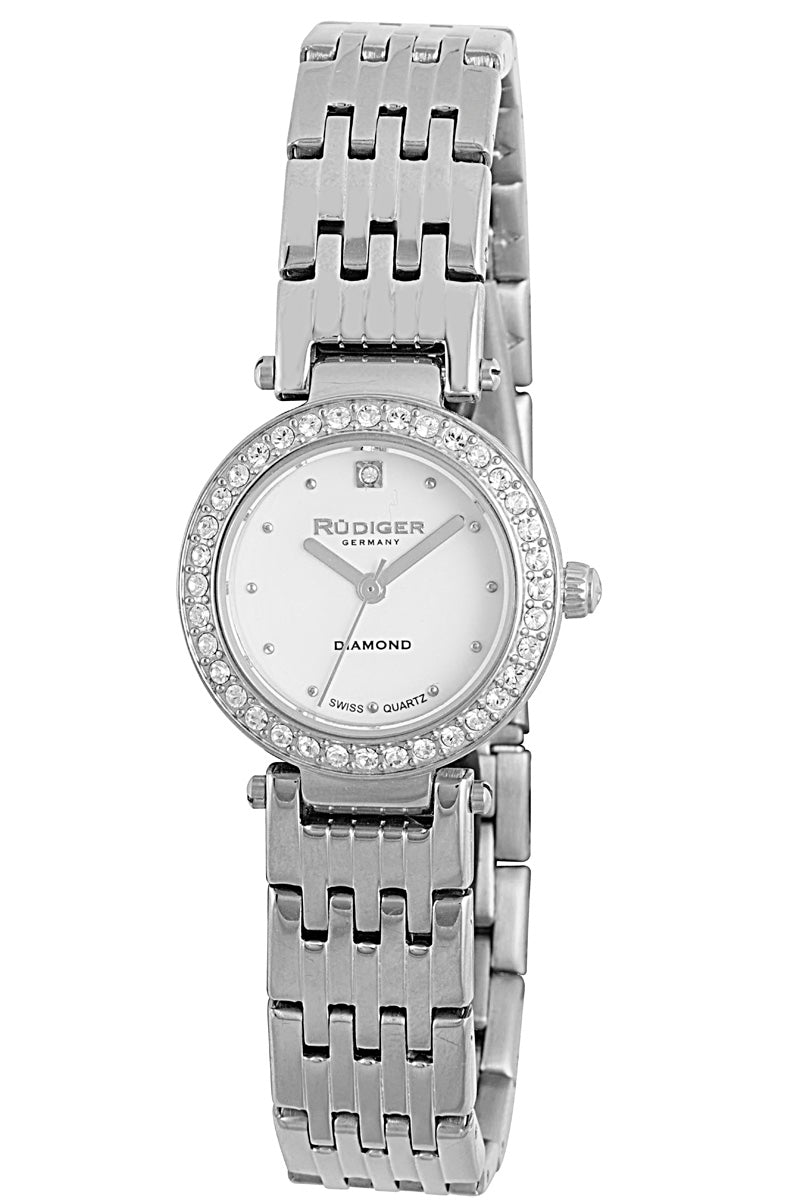 title:Rudiger Women's Essen 26mm Quartz Watch R2500-04-009;color:White