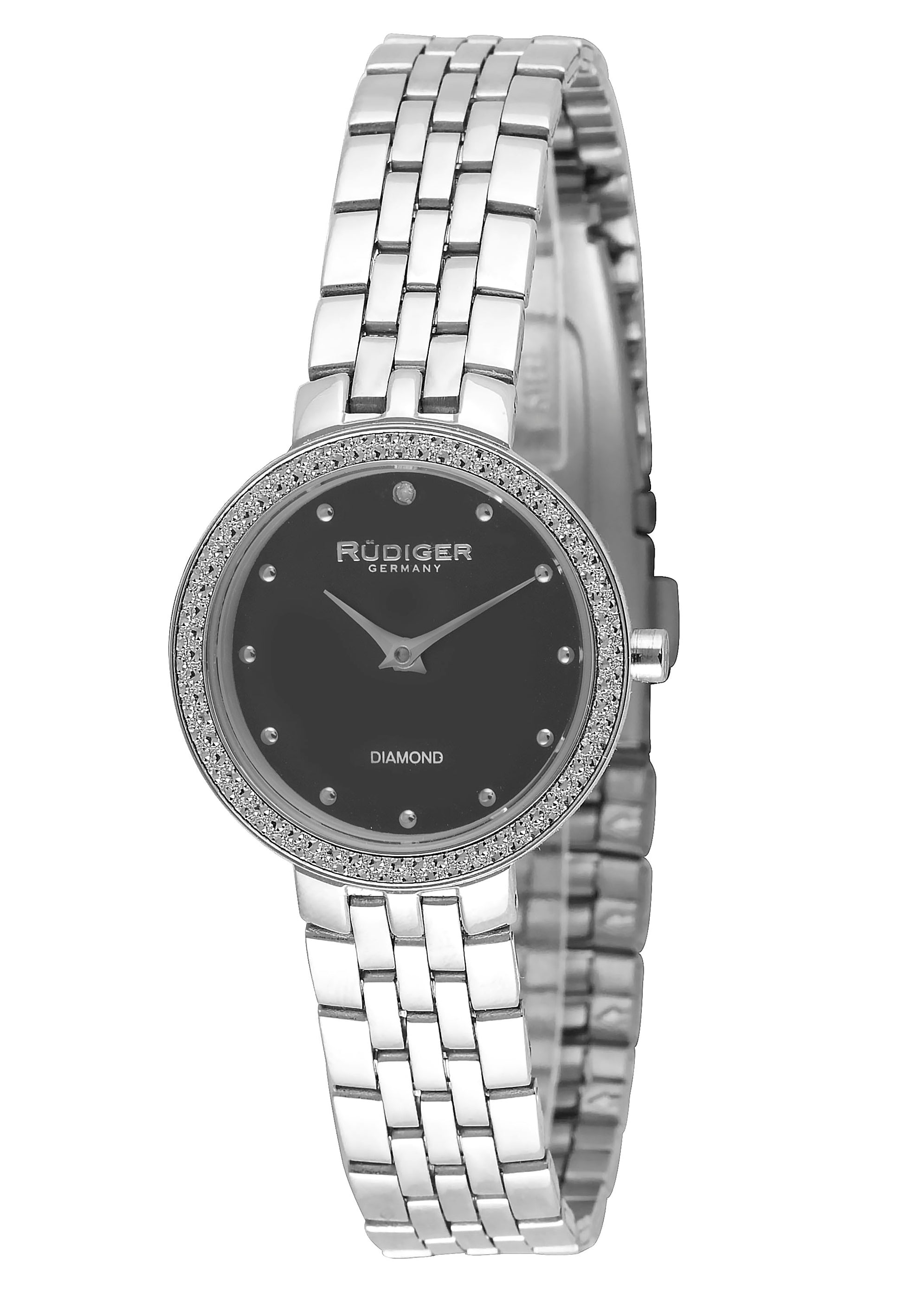 title:Rudiger Women's Hesse 26mm Quartz Watch R3300-04-007;color:Black