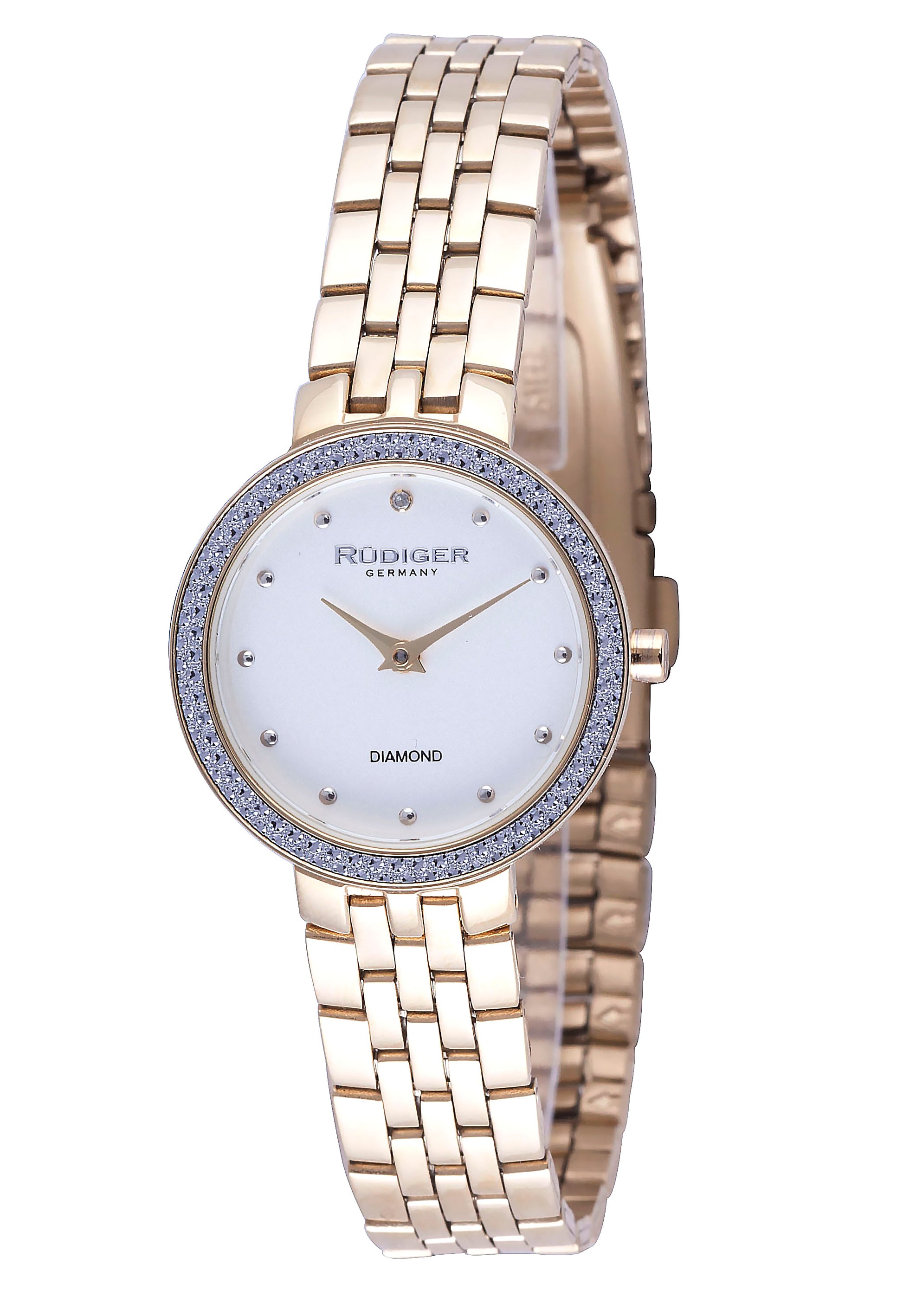 title:Rudiger Women's Hesse 26mm Quartz Watch R3300-09-001;color:Silver