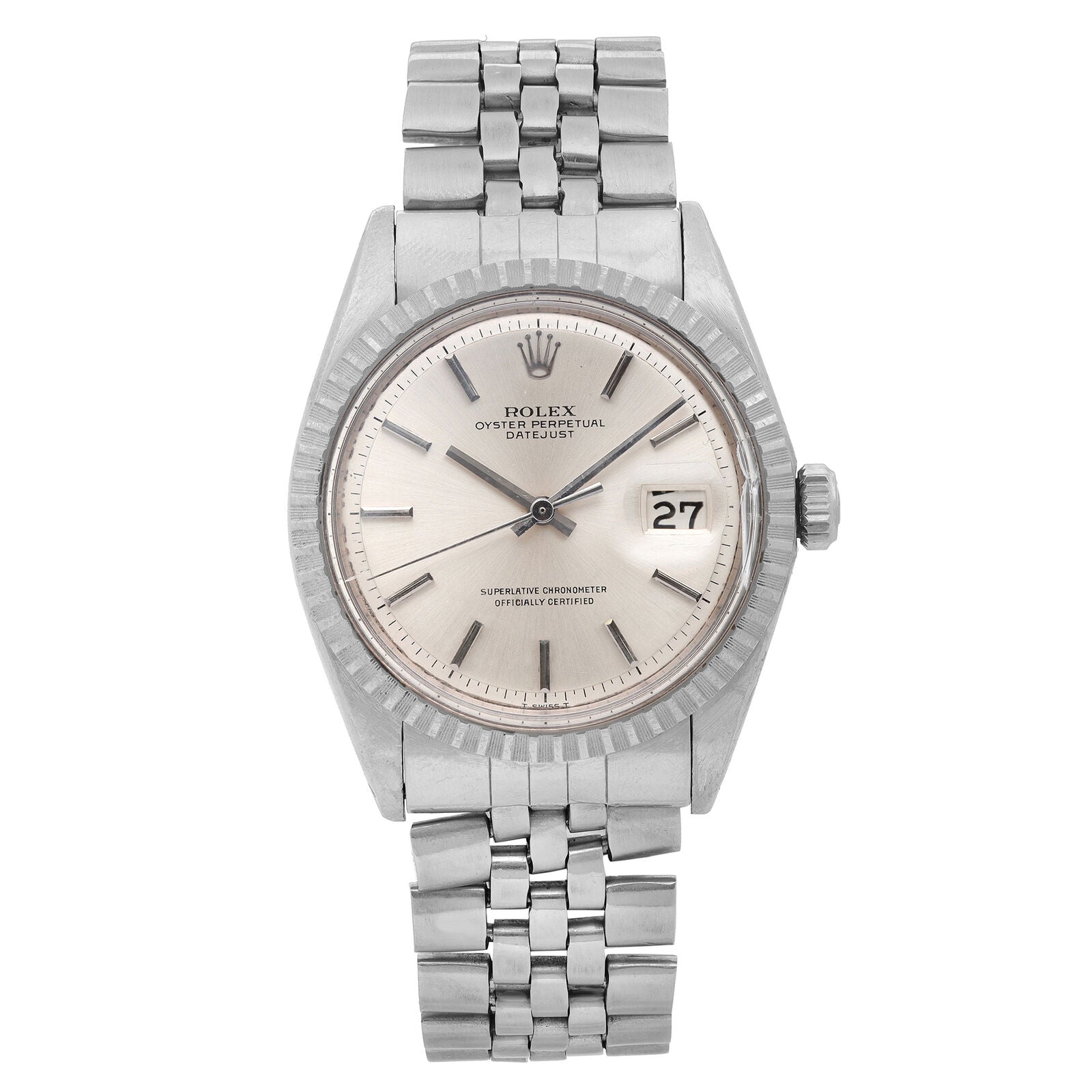 title:Rolex Datejust  Stainless Steel Silver Dial Automatic Men Watch   TFJ-142508298;color:not applicable