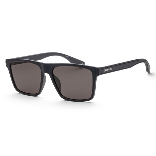 title:Calvin Klein Men's Fashion CK20521S-410 56mm Matte Navy Sunglasses;color:Matte Navy frame, Brown lens