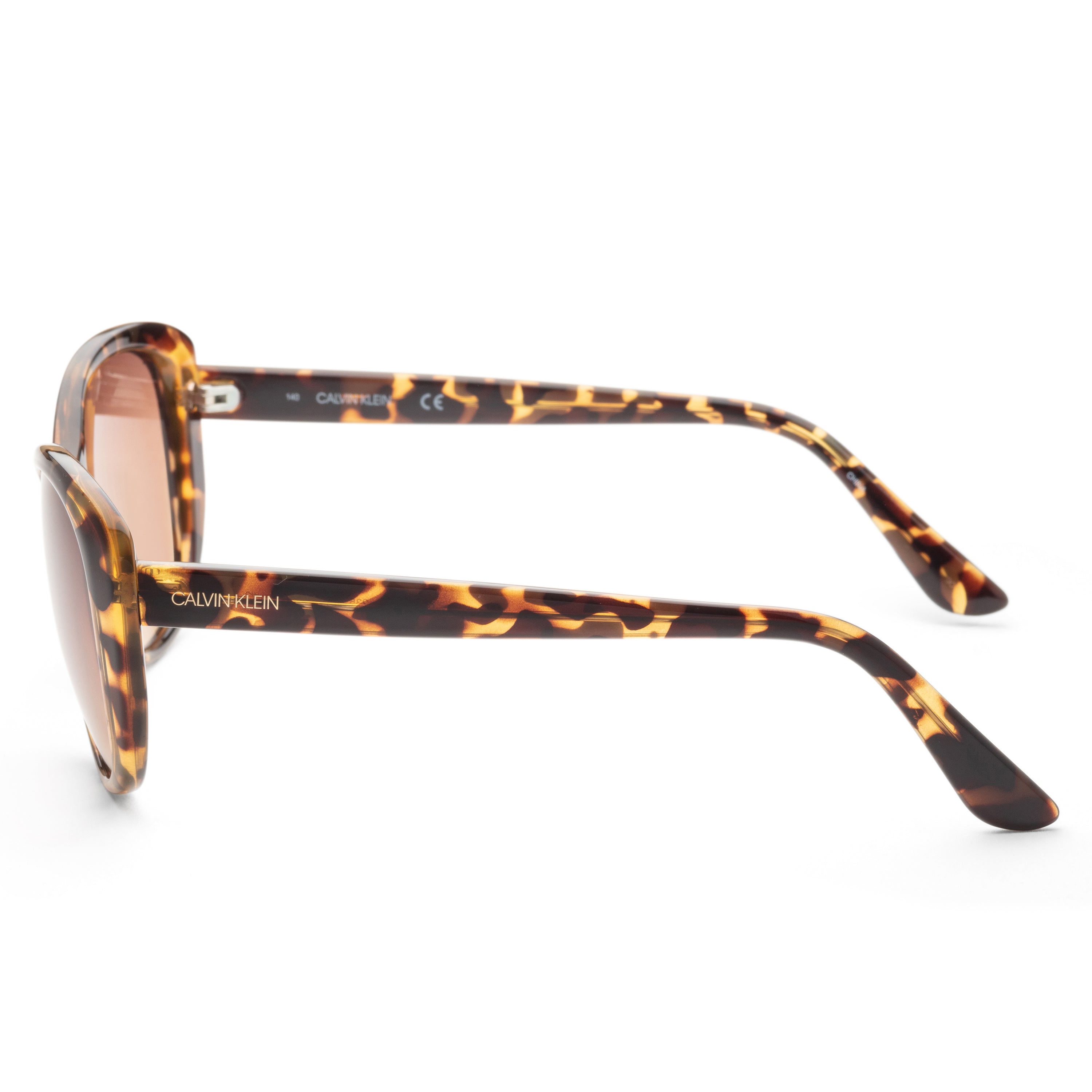 title:Calvin Klein Women's Fashion CK19560S-235 57mm Tortoise Sunglasses;color:Tortoise