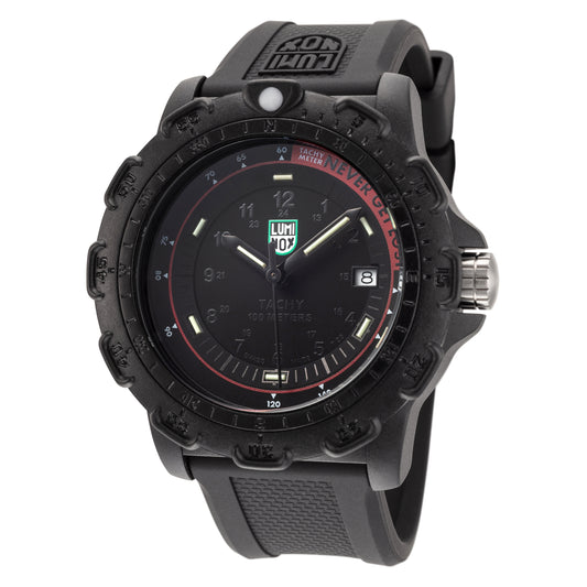 title:Luminox Men's Never Get Lost X2.2422 Black Dial Polyurethane Watch;color:Black