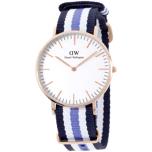 title:Daniel Wellington Women's Trinity 36mm Quartz Watch 0509DW;color:Multi