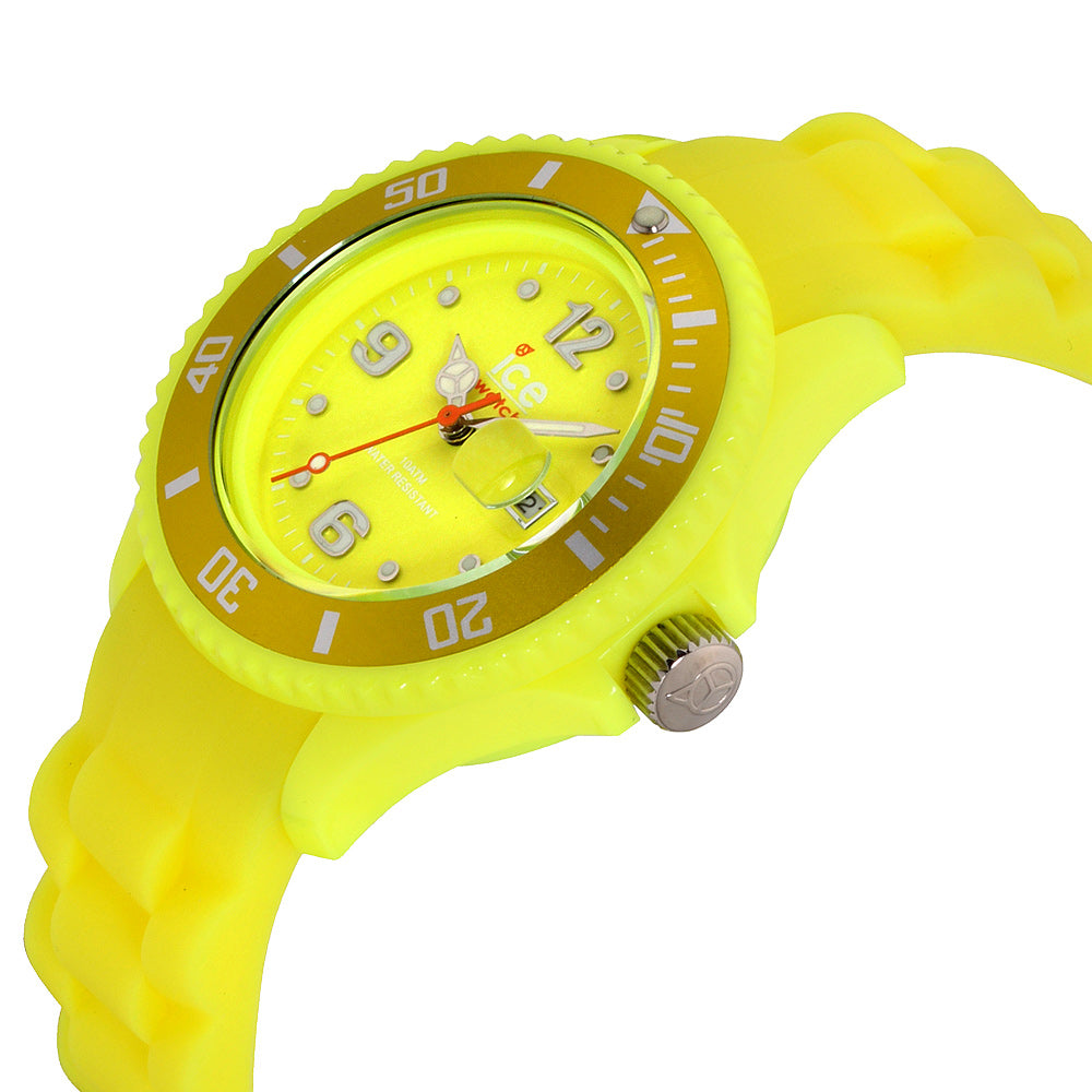 title:ICE Unisex Flashy 38mm Quartz Watch SS.NYW.S.S.12;color:Yellow