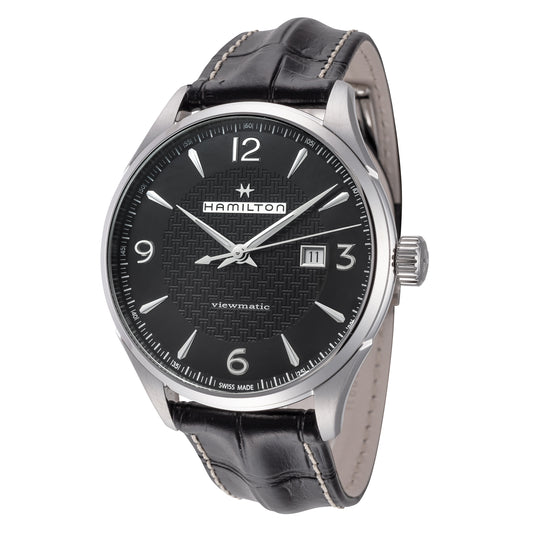 title:Hamilton Men's H32755731 Jazzmaster Viewmatic 44mm Automatic Watch;color:Black