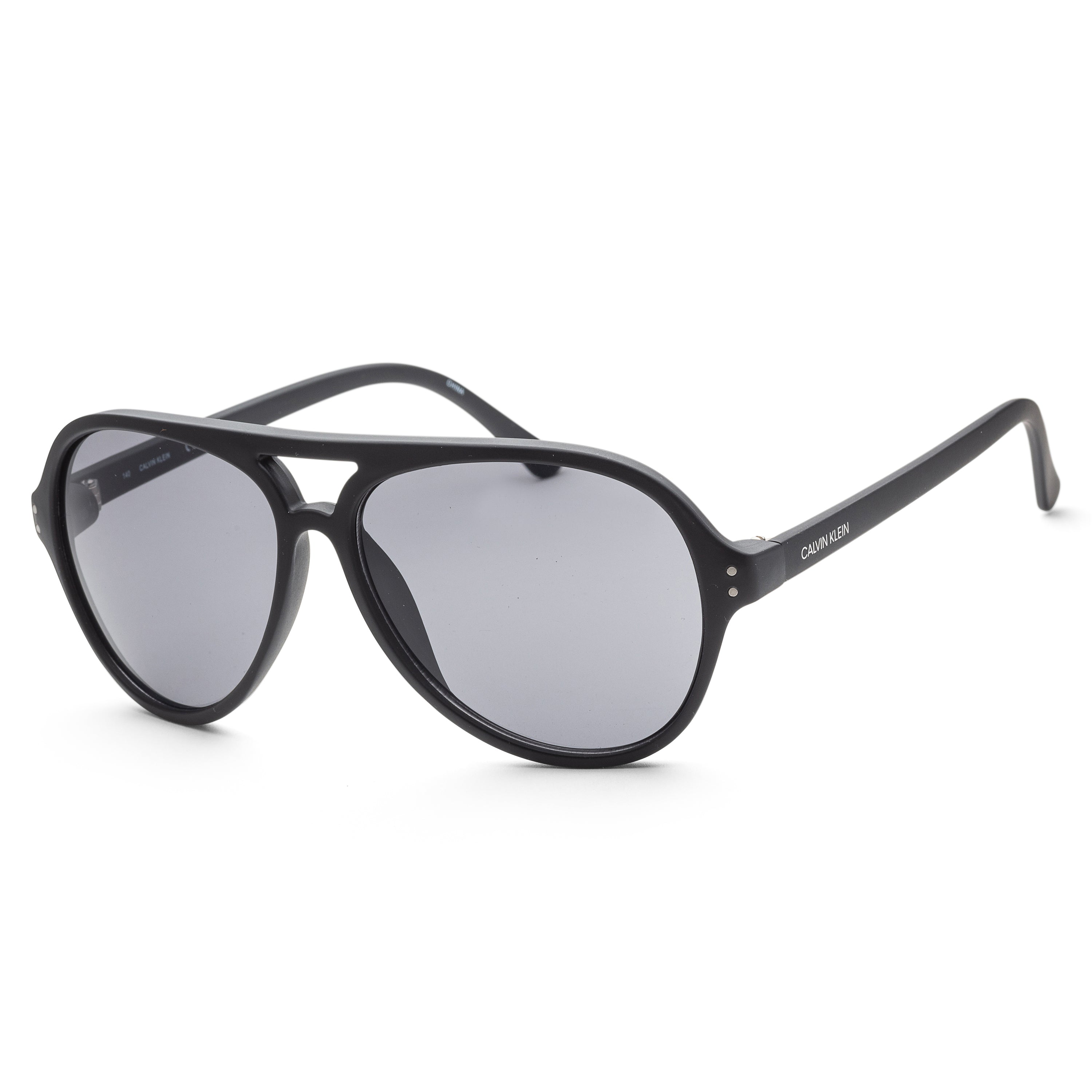 title:Calvin Klein Men's Fashion CK19532S-001 58mm Matte Black Sunglasses;color:Matte Black