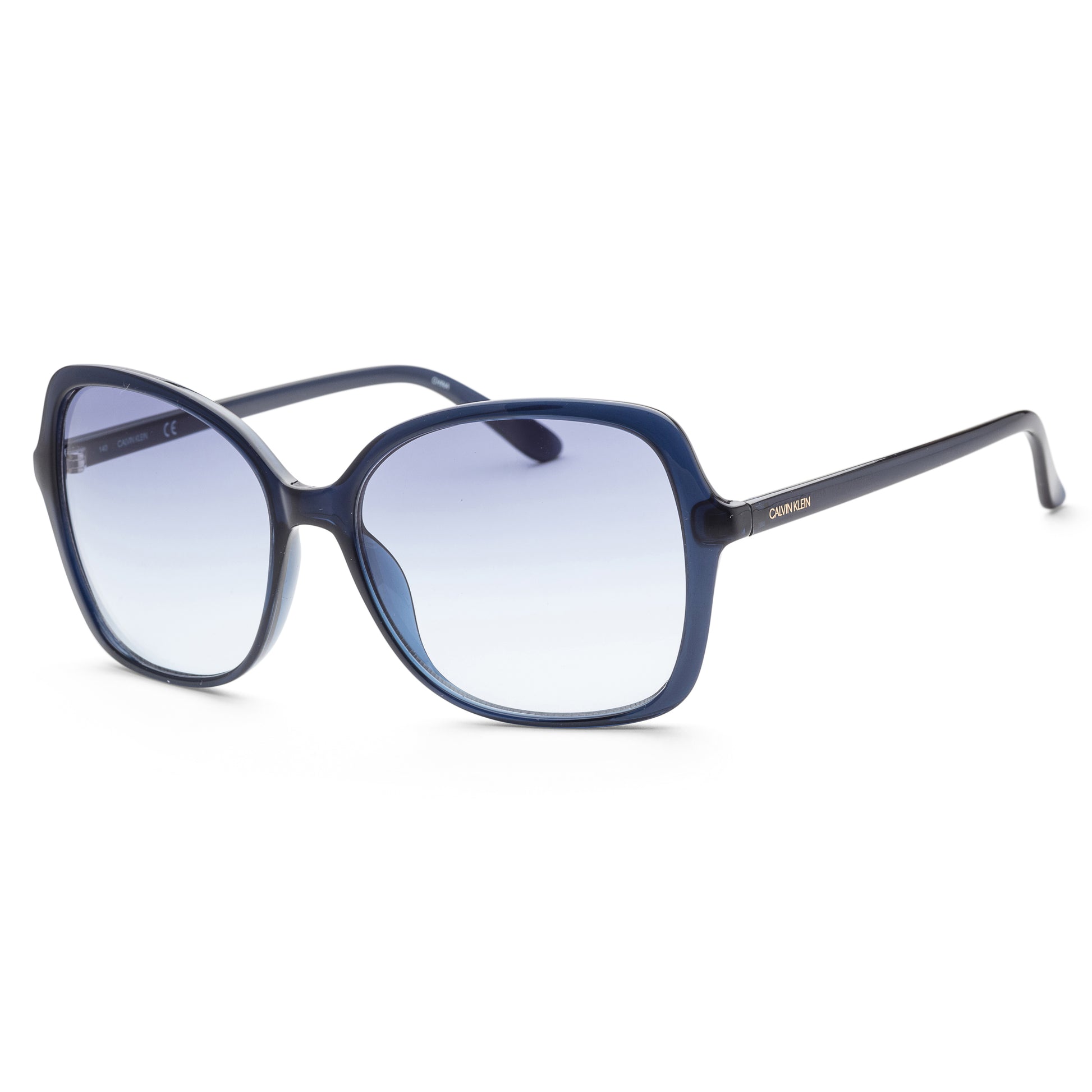 title:Calvin Klein Women's Fashion CK19561S-410 57mm Milky Navy Sunglasses;color:Milky Navy