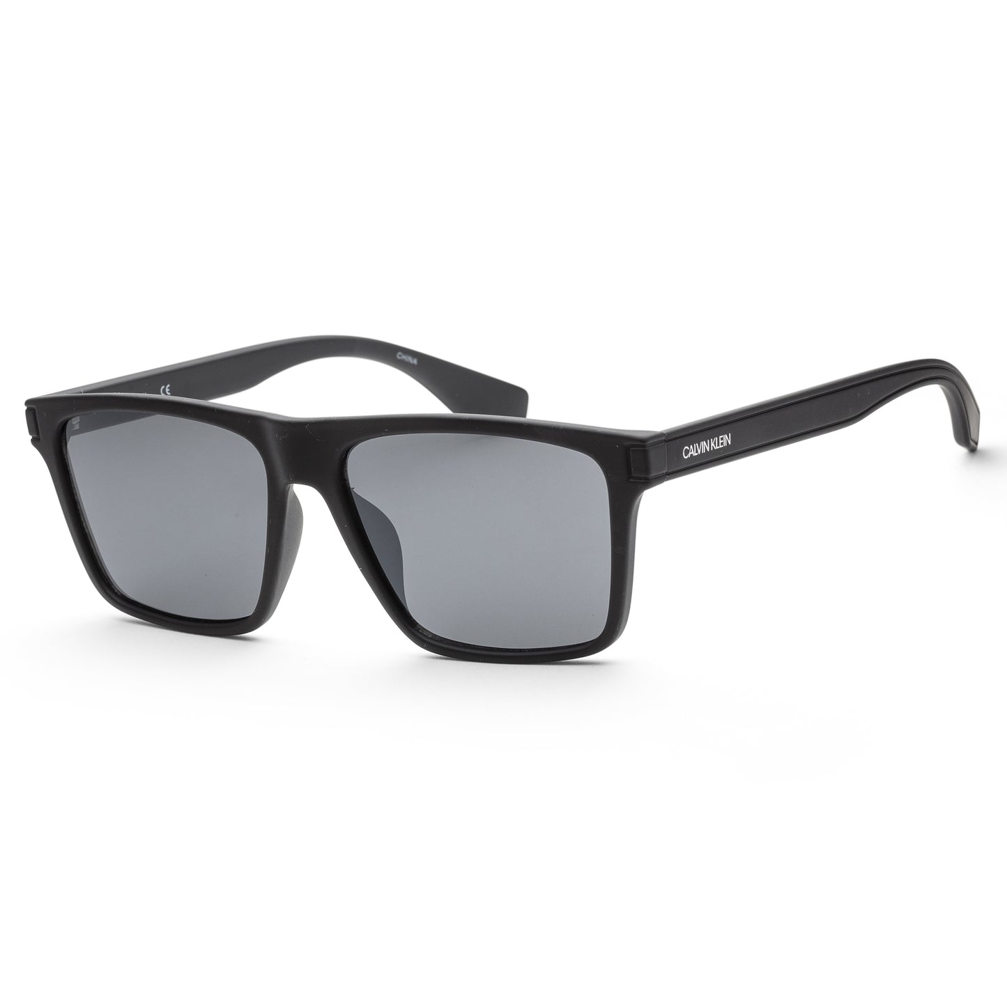 title:Calvin Klein Men's Fashion CK20521S-001 56mm Black Sunglasses;color:Black frame, Grey lens