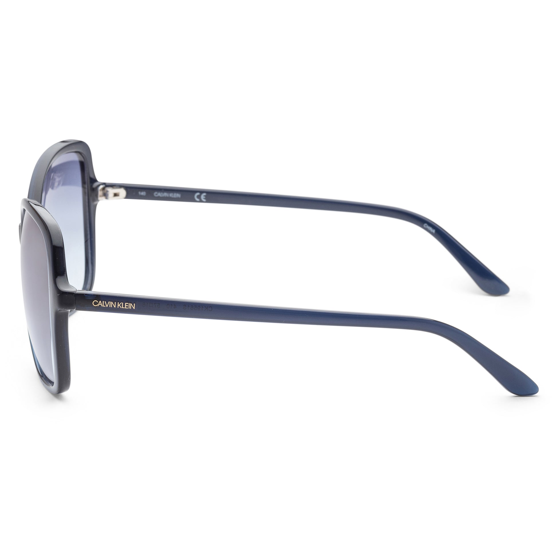 title:Calvin Klein Women's Fashion CK19561S-410 57mm Milky Navy Sunglasses;color:Milky Navy