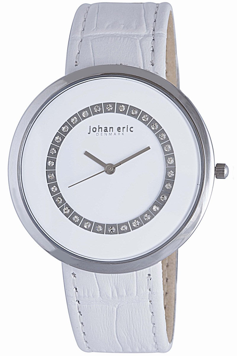 title:Johan Eric Women's Vejle 41mm Quartz Watch JE5002-04-001;color:White