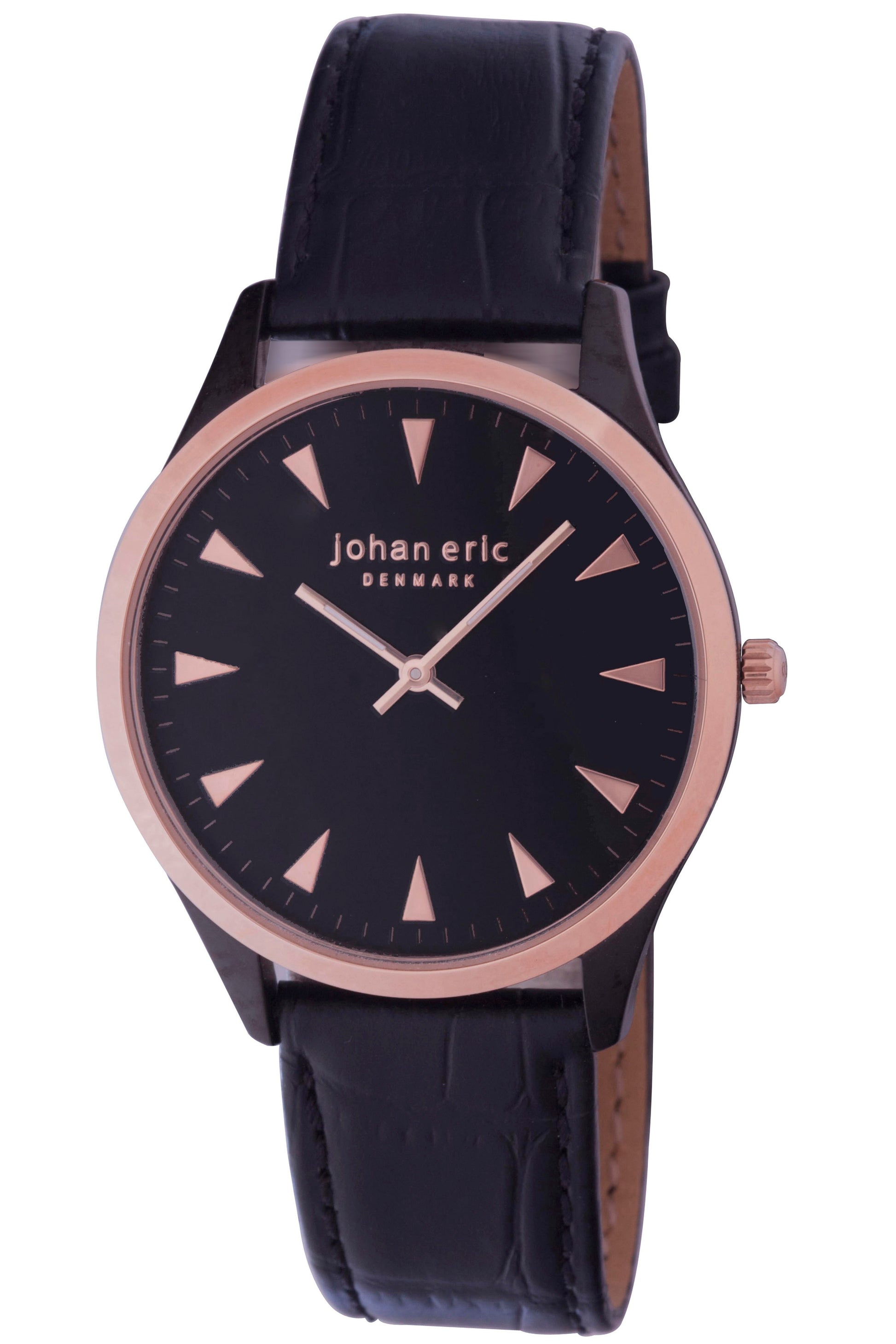 title:Johan Eric Men's Helsing�r 40mm Quartz Watch JE9000-10-007;color:Black