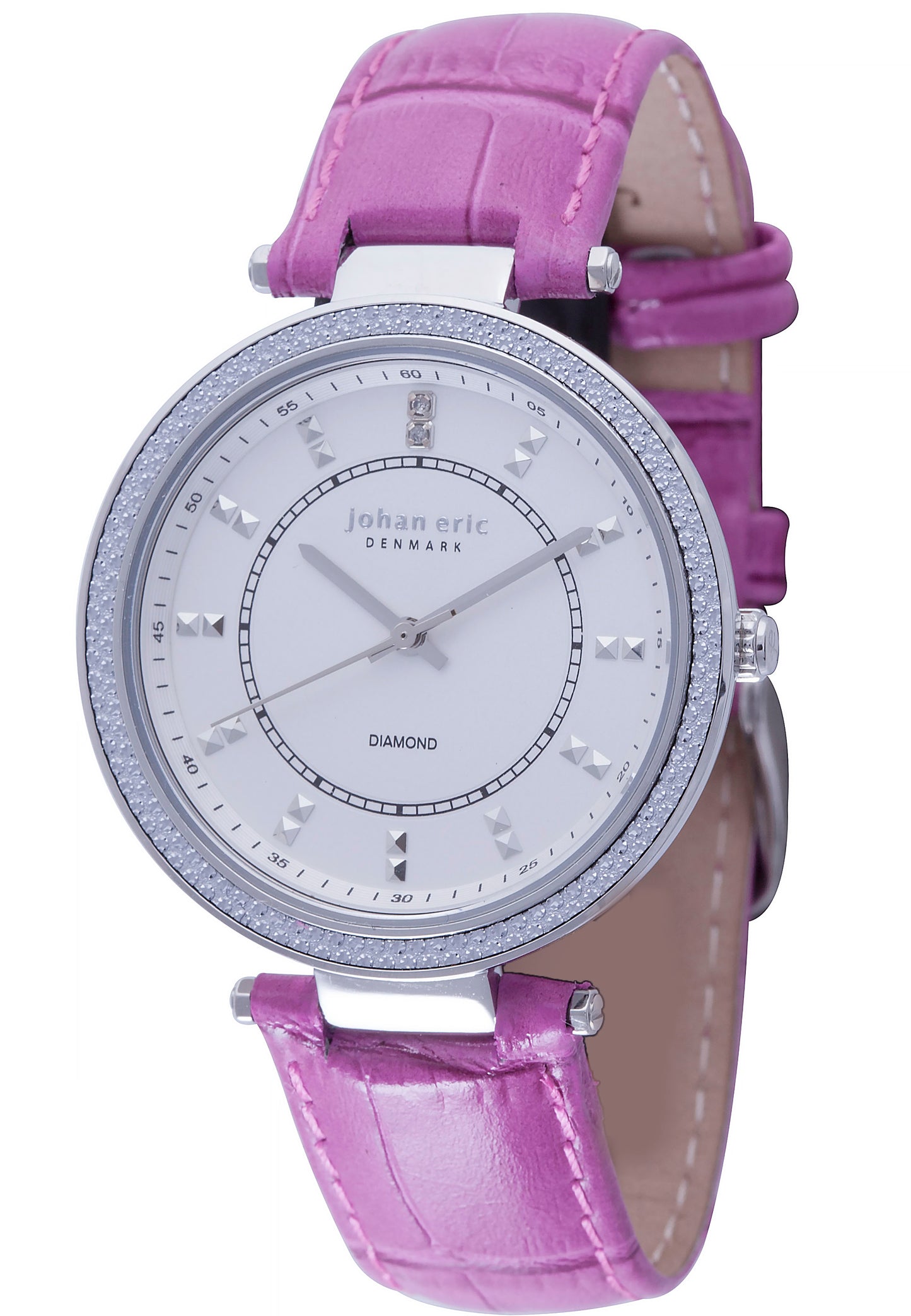 title:Johan Eric Women's Ballrup 37mm Quartz Watch JE1000B-04-001.8;color:Silver