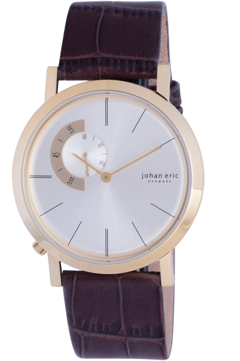 title:Johan Eric Men's Randers 42mm Quartz Watch JE1500-14-016;color:Silver