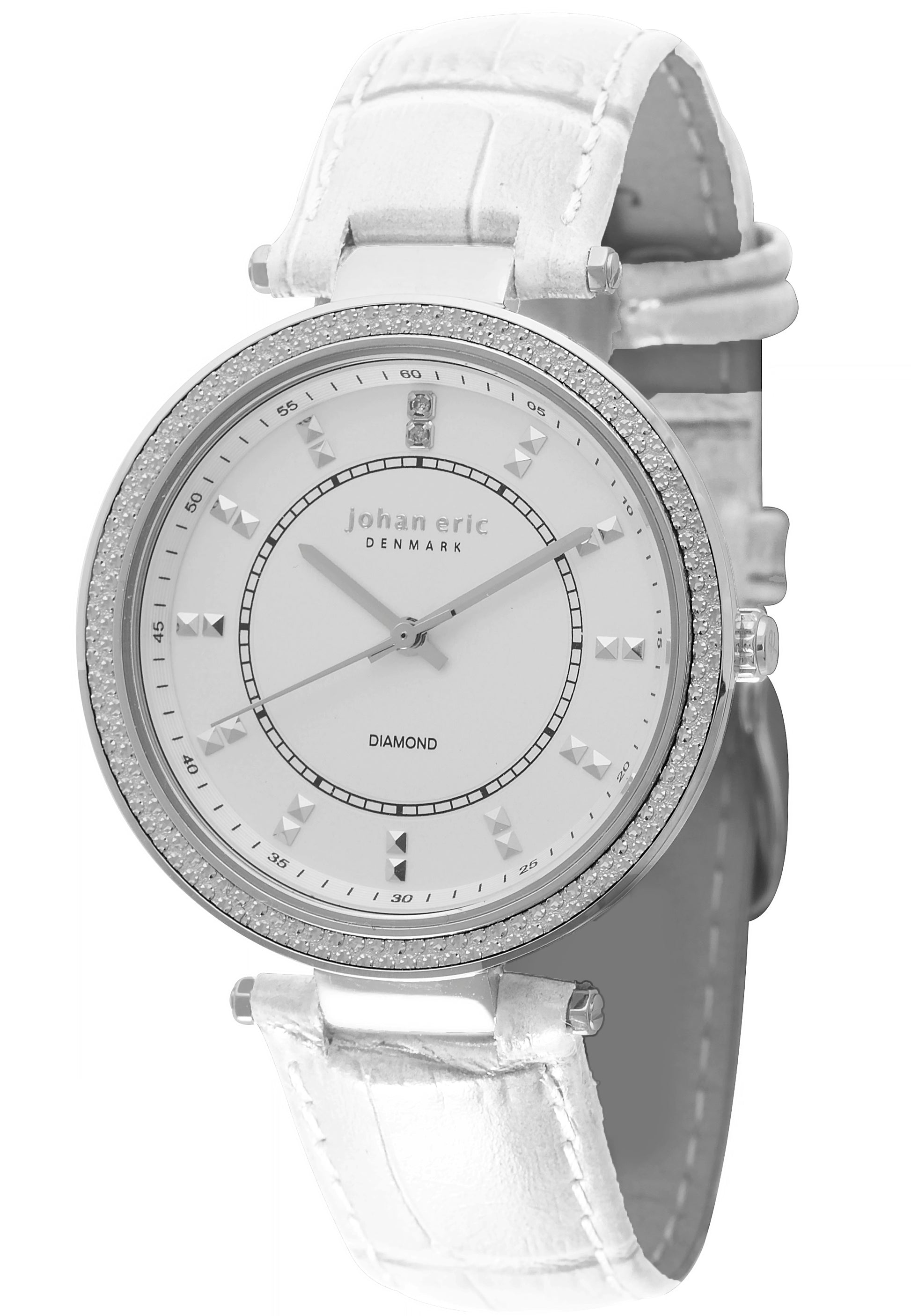 title:Johan Eric Women's Ballrup 37mm Quartz Watch JE1000B-04-001;color:Silver