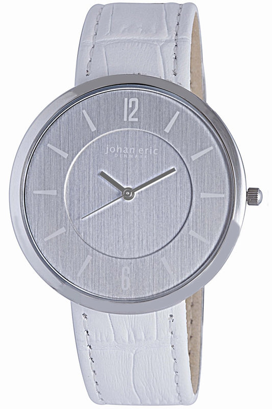 title:Johan Eric Women's Vejle 41mm Quartz Watch JE5001-04-001A;color:Silver