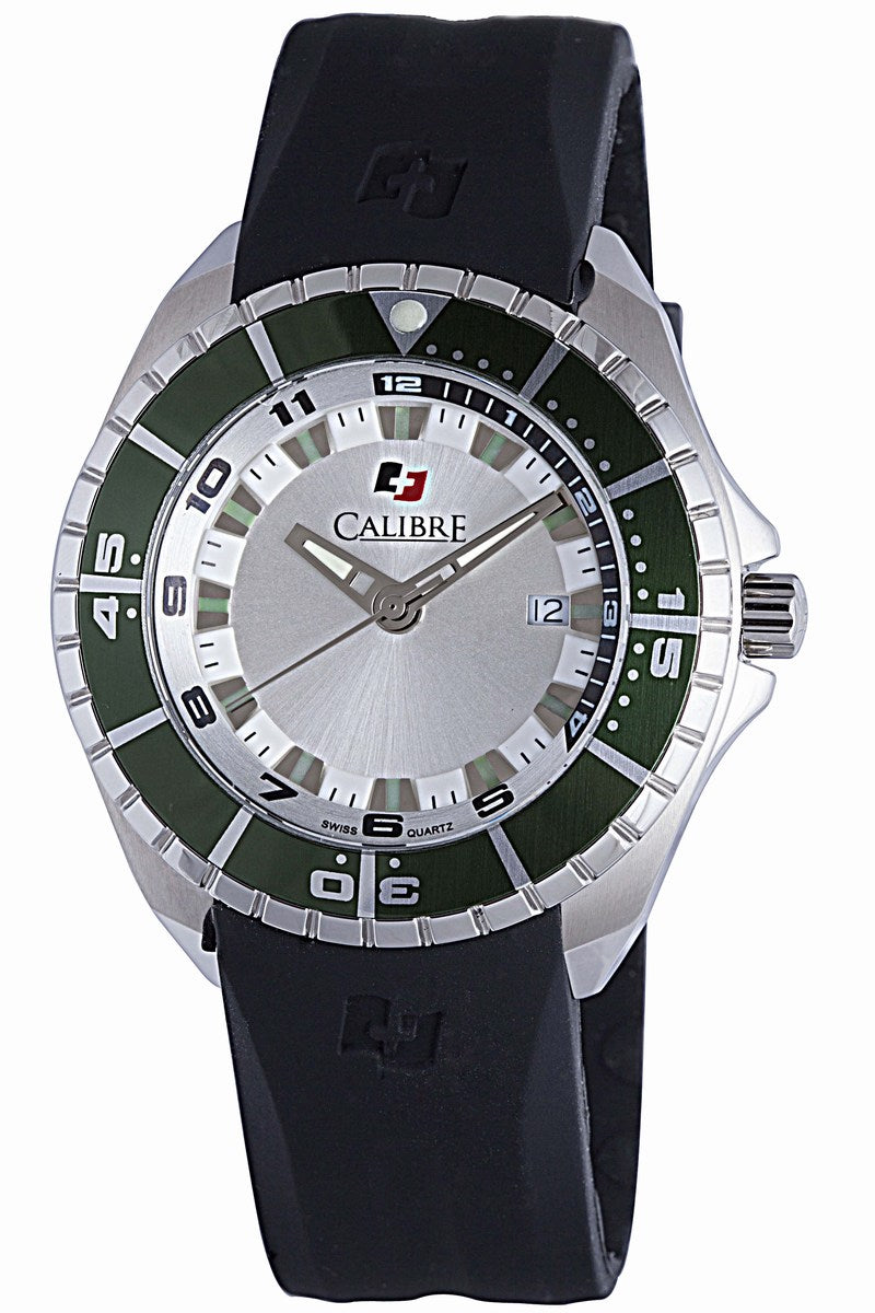 title:Calibre Men's Sea Knight 44mm Quartz Watch SC-4S2-04-001.6;color:Silver