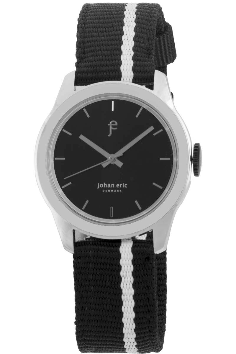 title:Johan Eric Men's Naestved 39mm Quartz Watch JE1400-04-007;color:Black