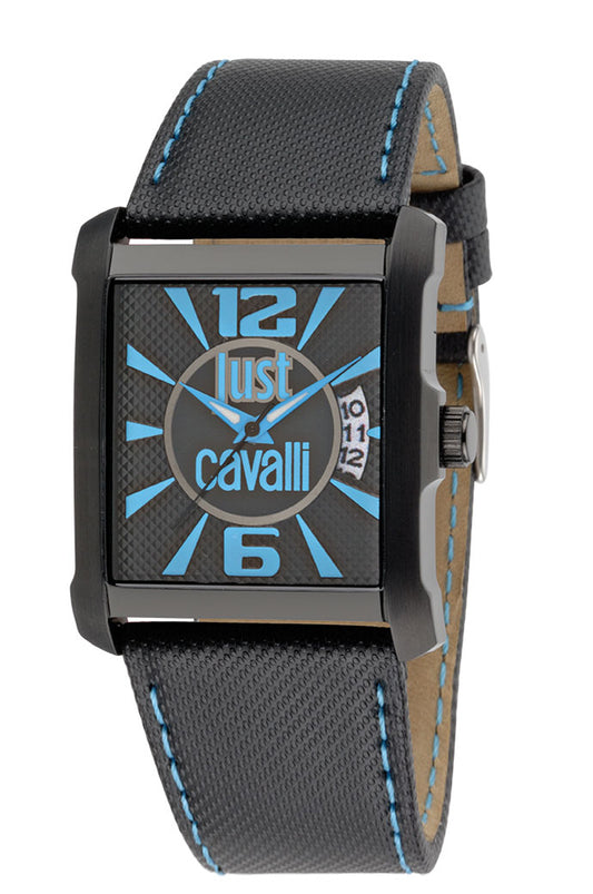 title:Just Cavalli Men's Rude 36mm Quartz Watch R7251119001;color:Black