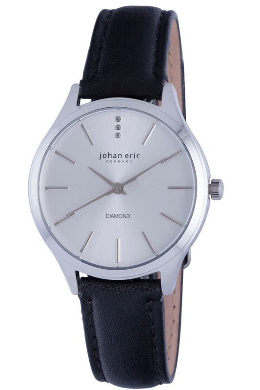 title:Johan Eric Women's Herlev 35mm Quartz Watch JE2200-04-001.7;color:Silver