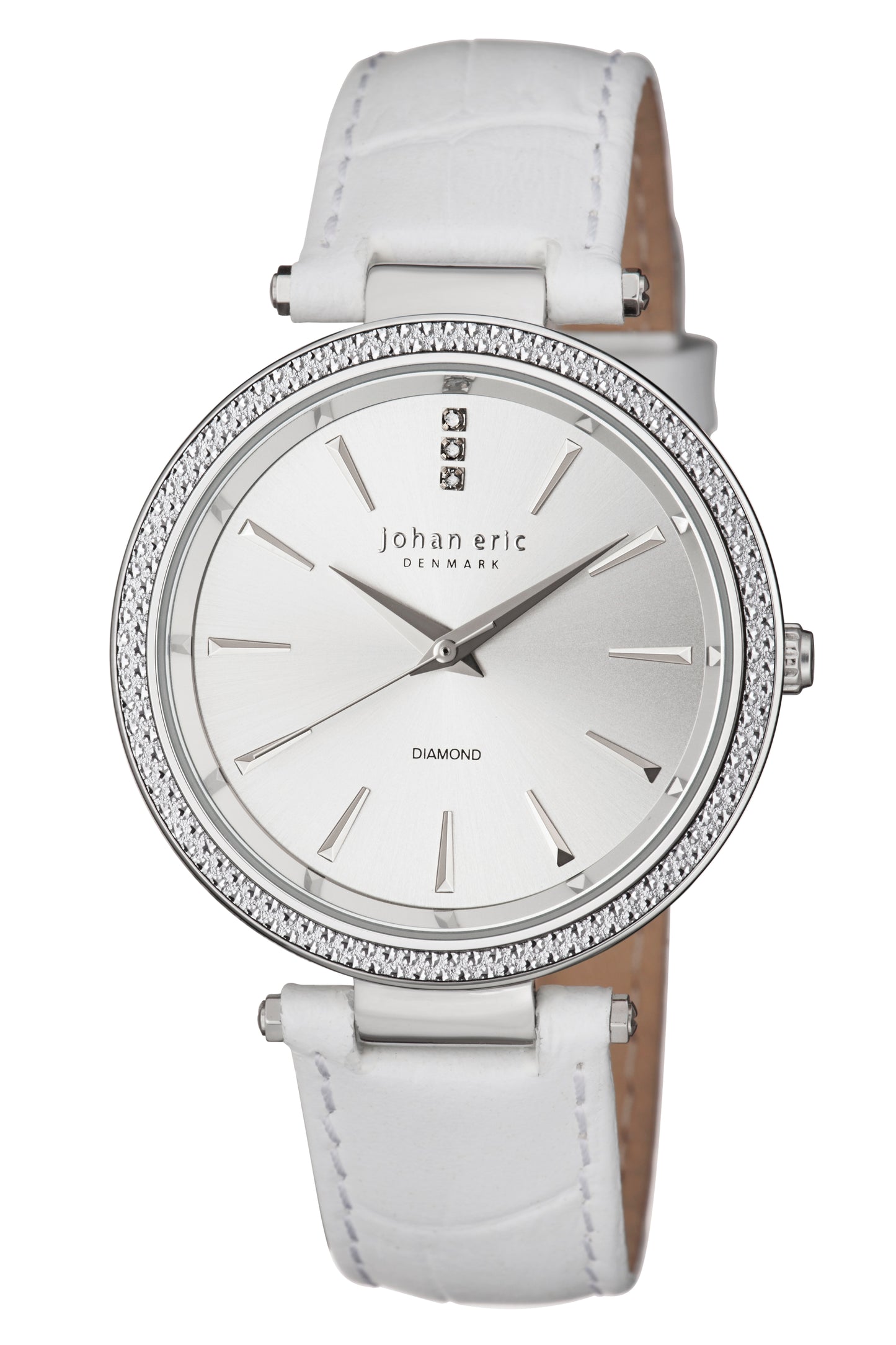 title:Johan Eric Women's Fredericia 36.75mm Quartz Watch JE-F1000-04-001;color:Silver