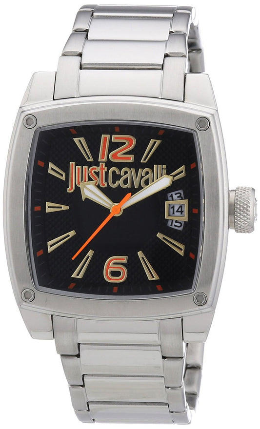 title:Just Cavalli Men's Pulp 38mm Quartz Watch R7253583001;color:Black