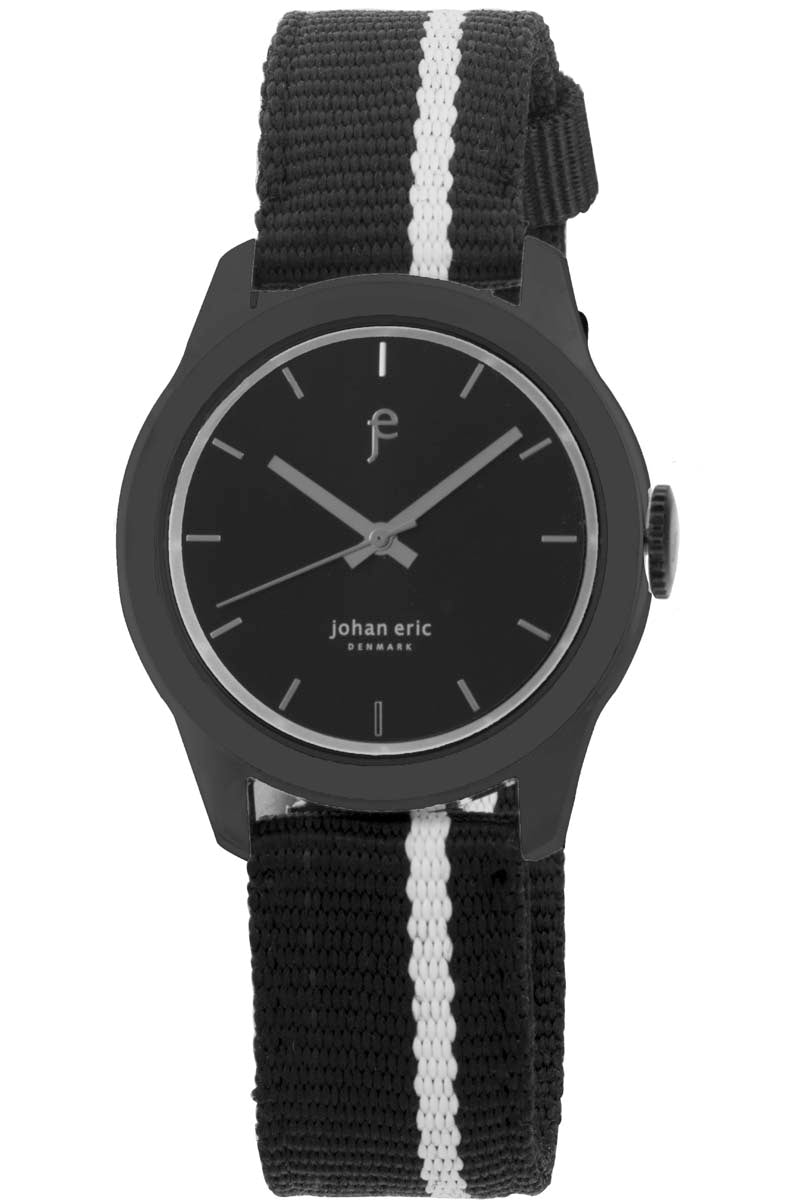 title:Johan Eric Men's Naestved 39mm Quartz Watch JE1400-13-007;color:Black