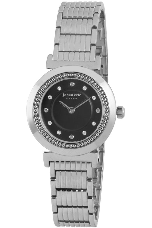 title:Johan Eric Women's Djursland 30mm Quartz Watch JE1200-04-007B;color:Black