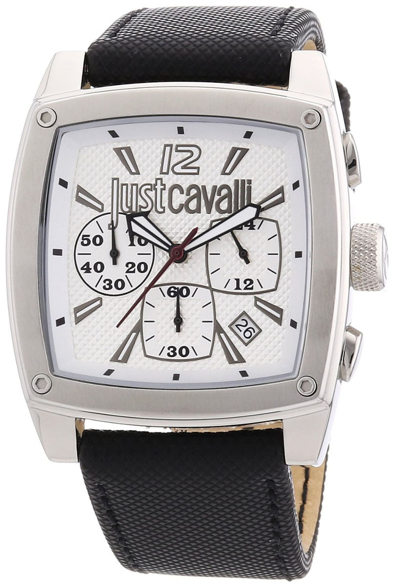 title:Just Cavalli Men's Pulp 40mm Quartz Watch R7271583001;color:Black