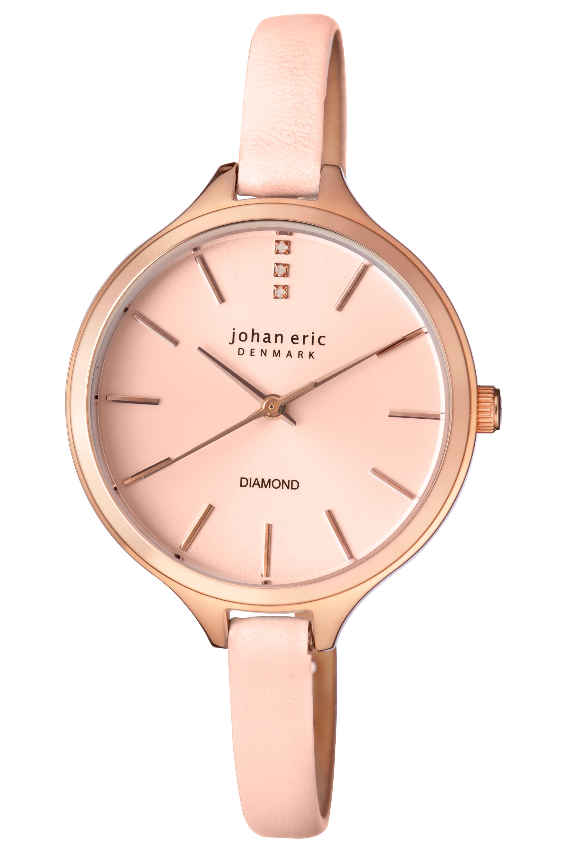 title:Johan Eric Women's Herlev Slim 35mm Quartz Watch JE2100-09-001.9;color:Pink