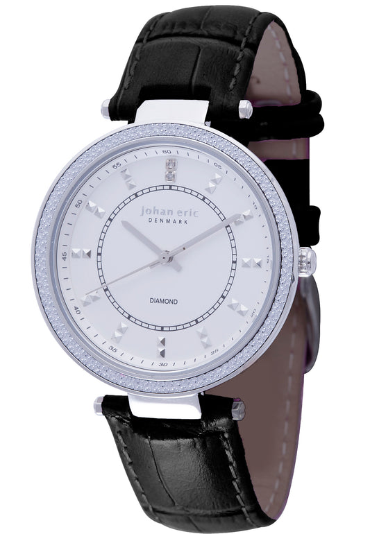 title:Johan Eric Women's Ballrup 37mm Quartz Watch JE1000B-04-001.7;color:Silver