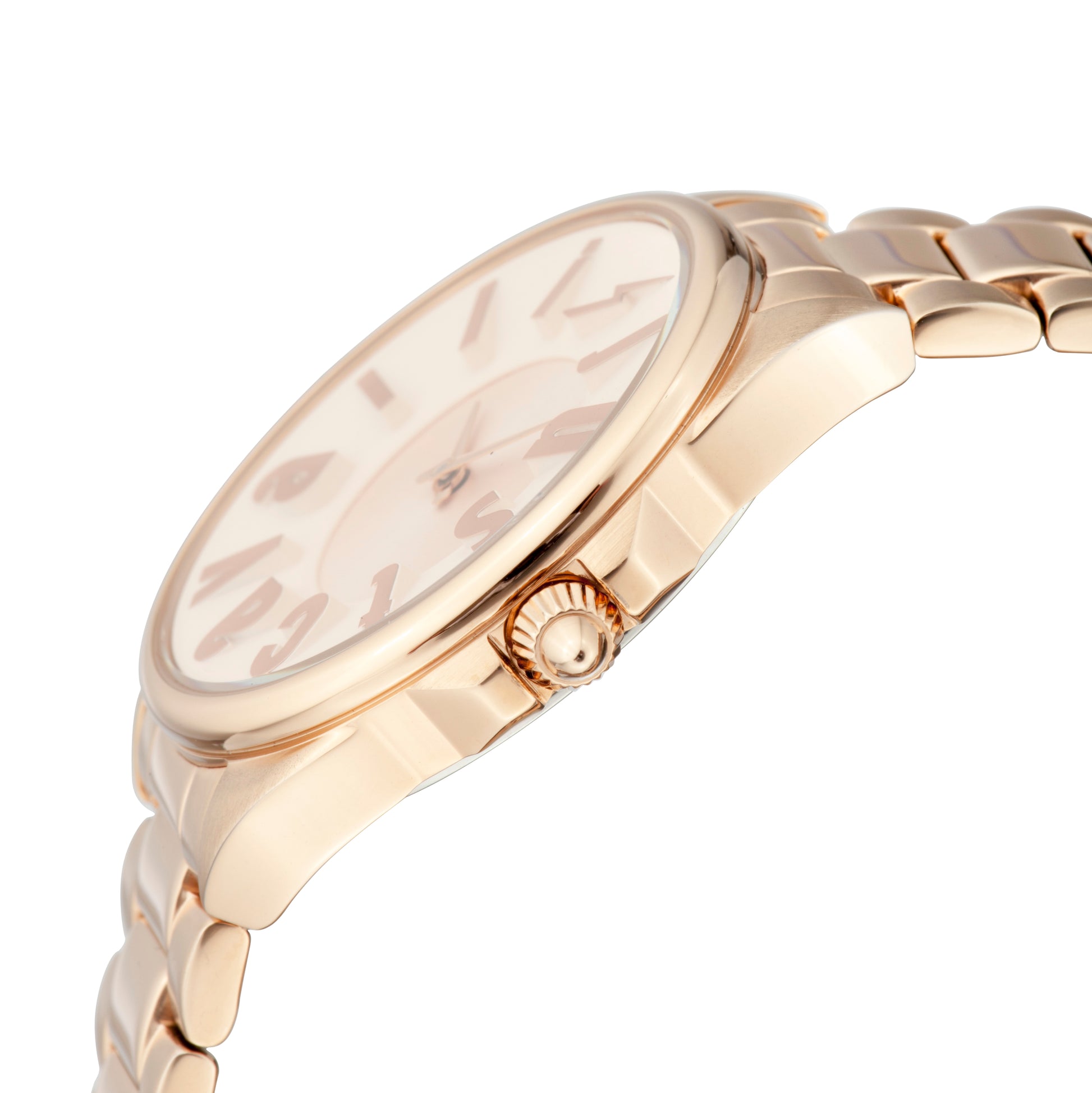 title:Just Cavalli Women's Logo 34mm Quartz Watch JC1L008M0095;color:Rose Gold