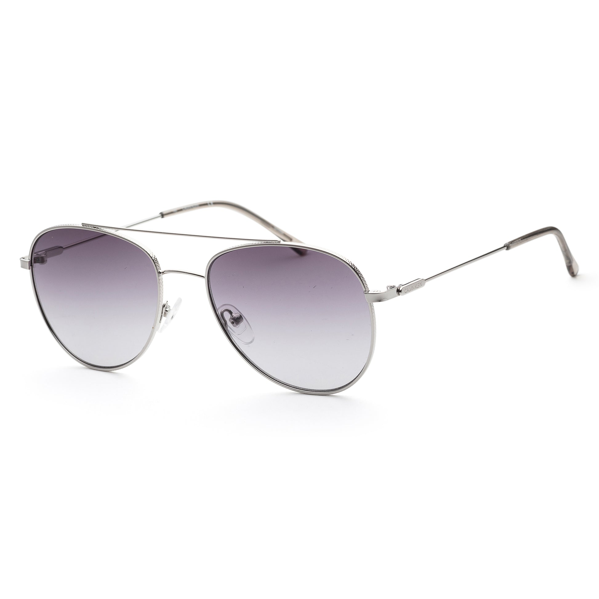 Calvin Klein Unisex Fashion 55 mm Silver Sunglasses - Ruumur