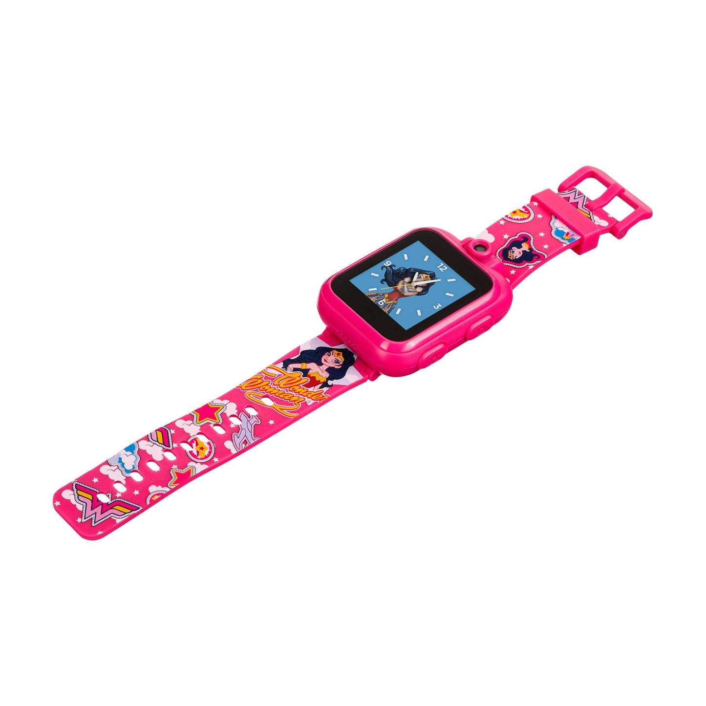 Wonder Woman Smartwatch for Kids by PlayZoom: Fuchsia affordable smart watch