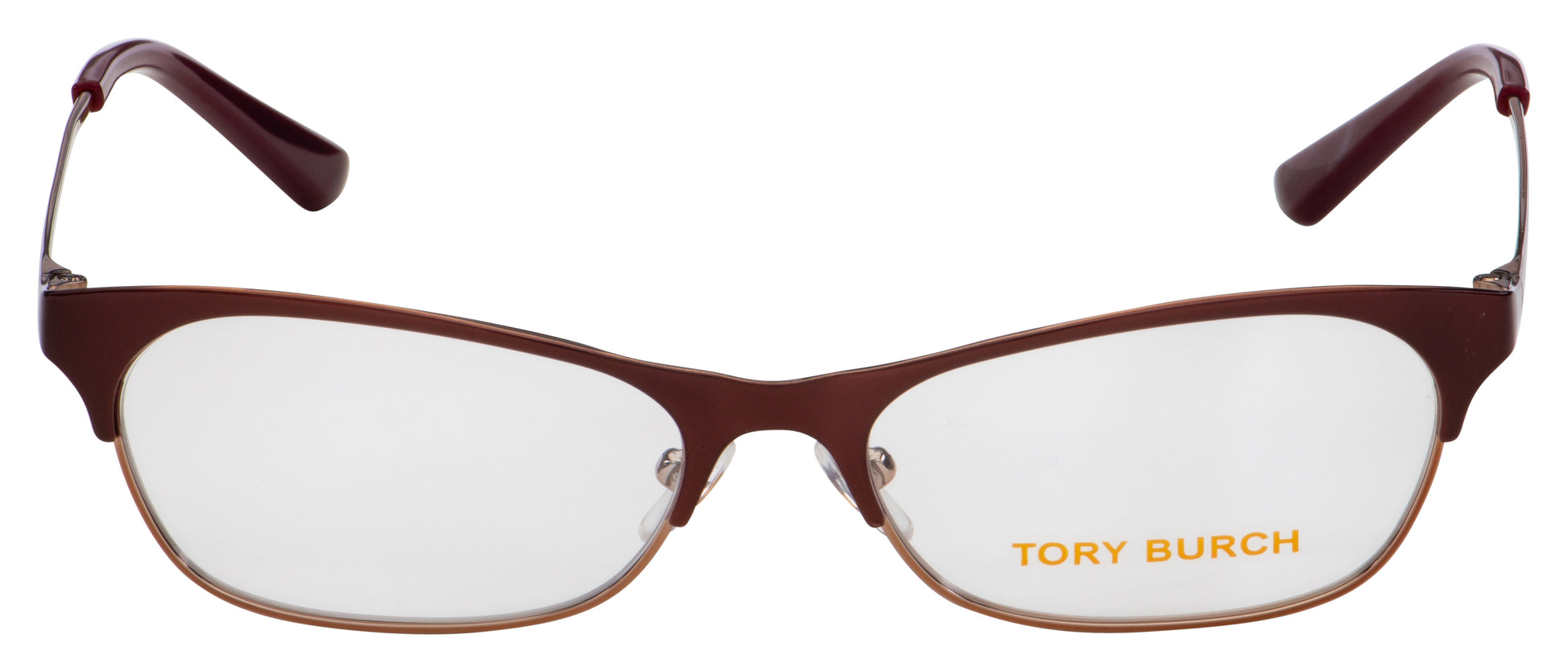 title:Tory Burch Women's 50mm Rose Gold/Shiny Bordeaux  Opticals TY1065-3283-50;color:Rose Gold/Shiny Bordeaux frame, Demo Lens