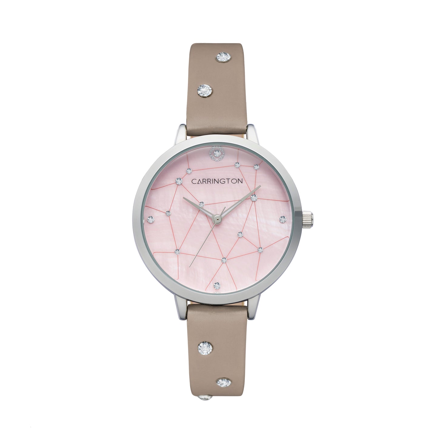 title:Carrington Women's CT-2012-01 Catherine 34mm Quartz Watch;color:Pink