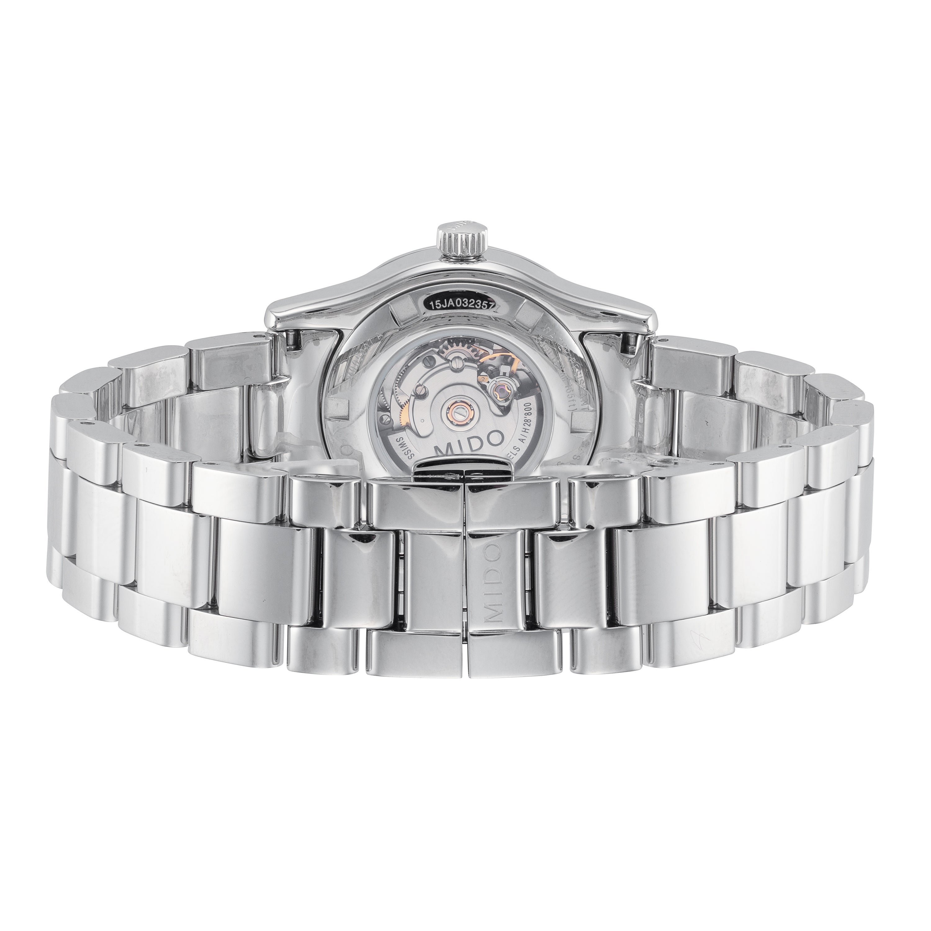title:Mido Women's M0050071110100 Multifort 31mm Automatic Watch;color:Silver