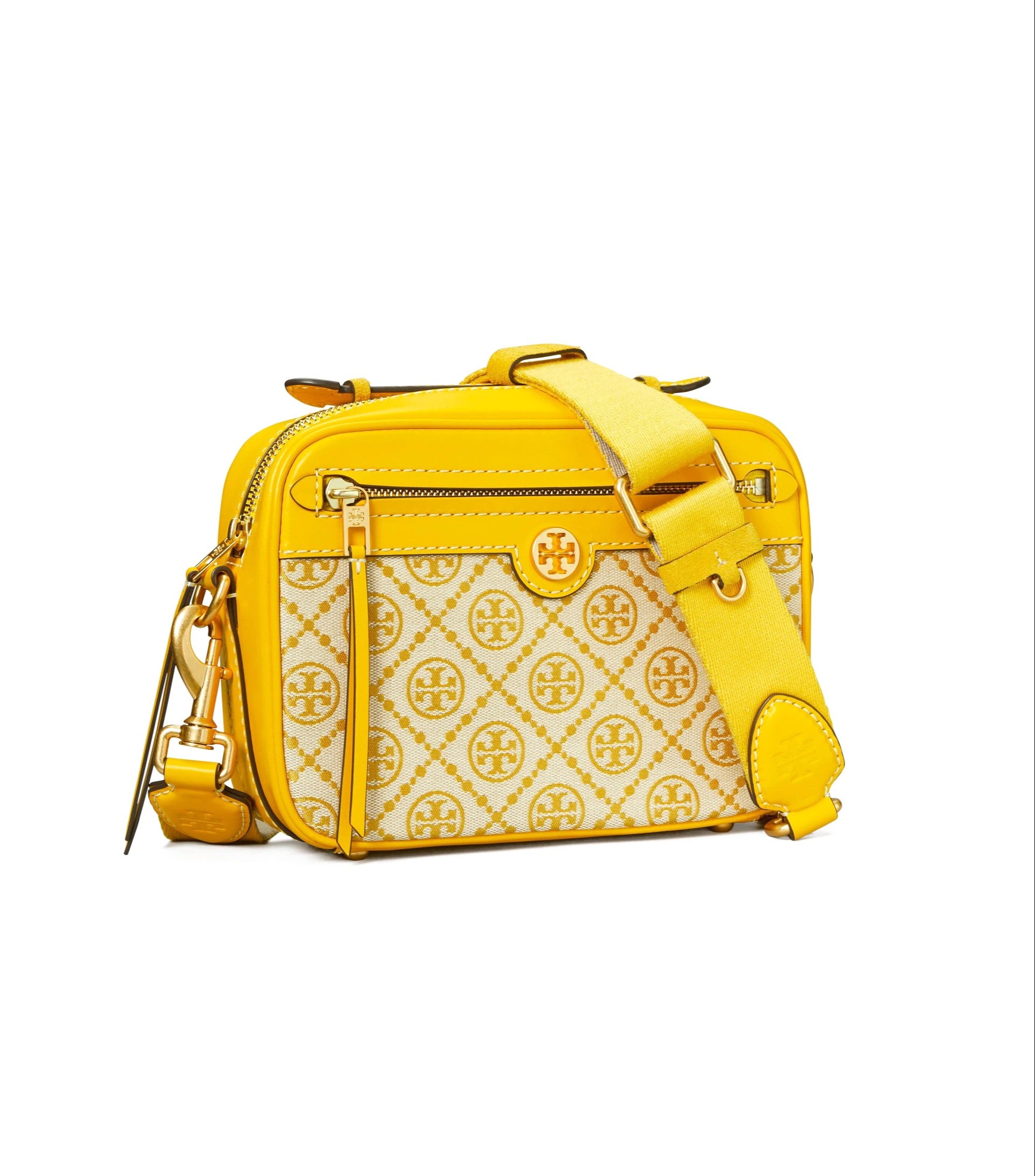 T monogram jacquard camera bag Clearance